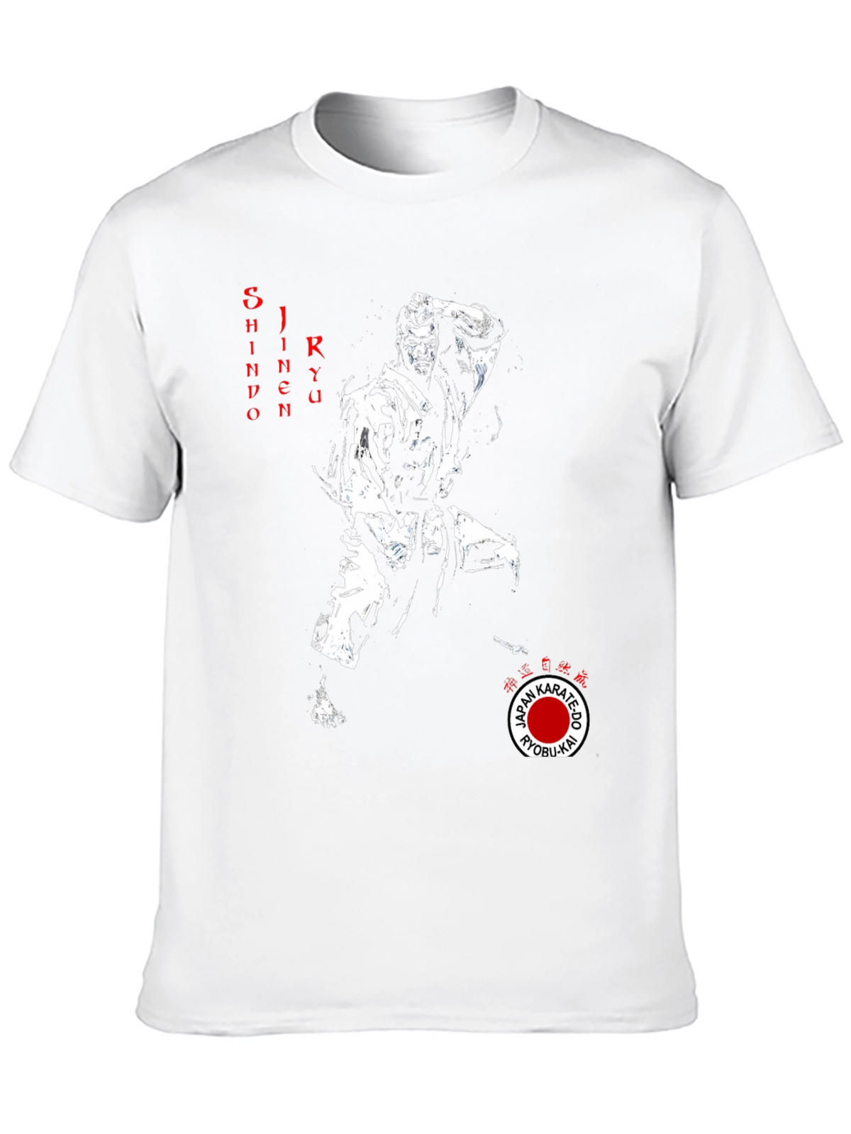 Karate Graphic T-Shirt - Martial Arts Style