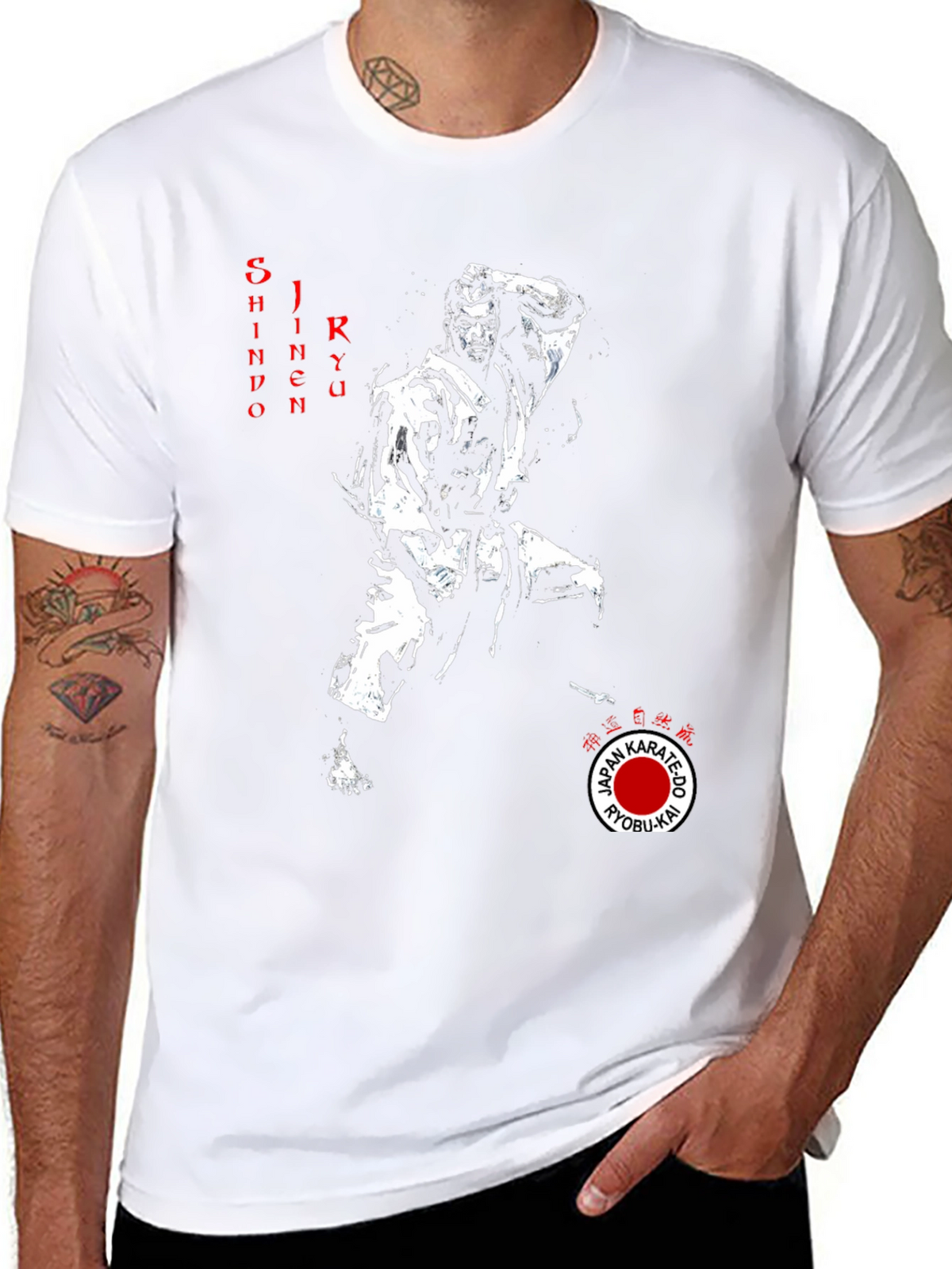 Karate Graphic T-Shirt - Martial Arts Style