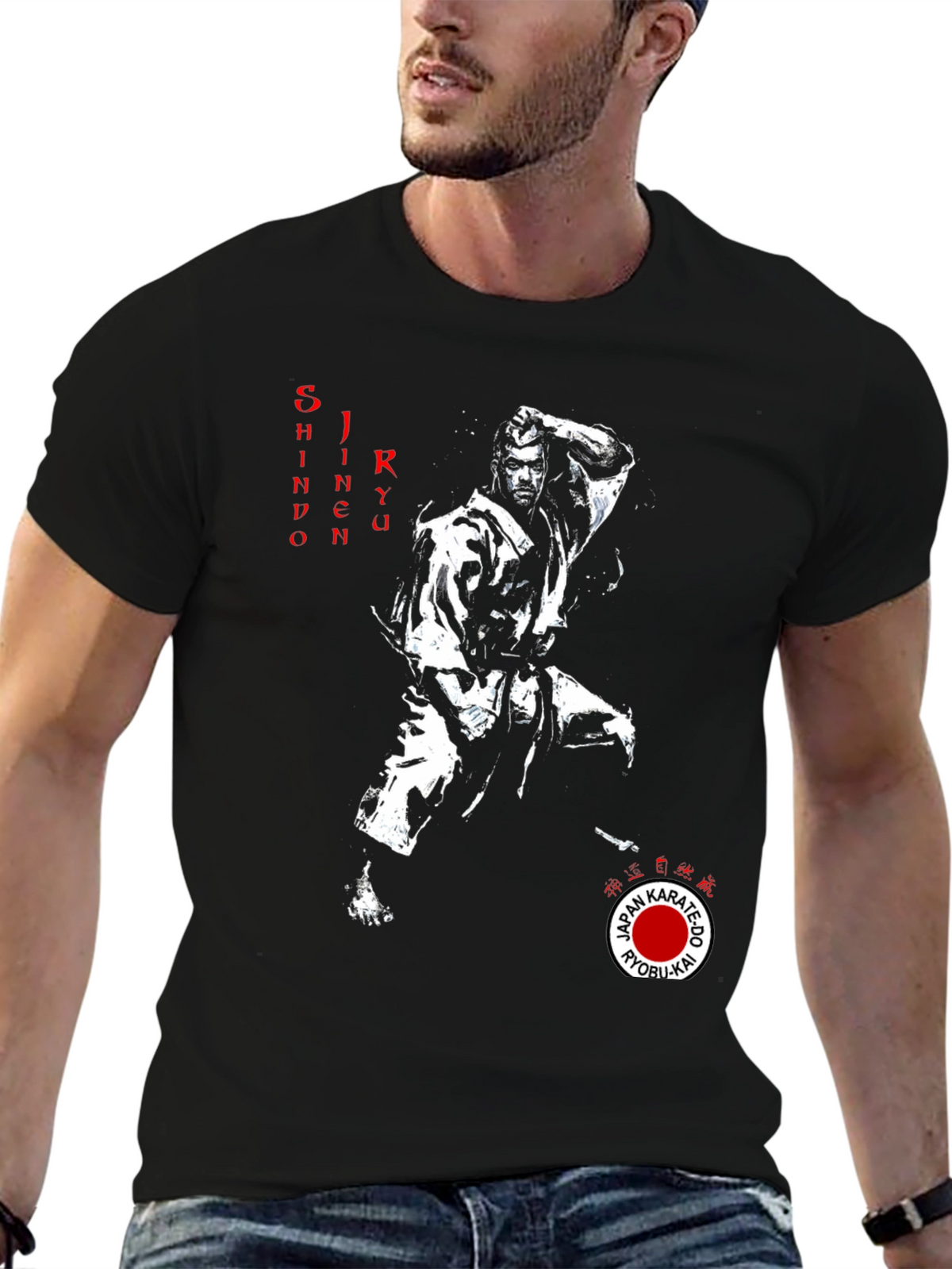 Karate Graphic T-Shirt - Martial Arts Style