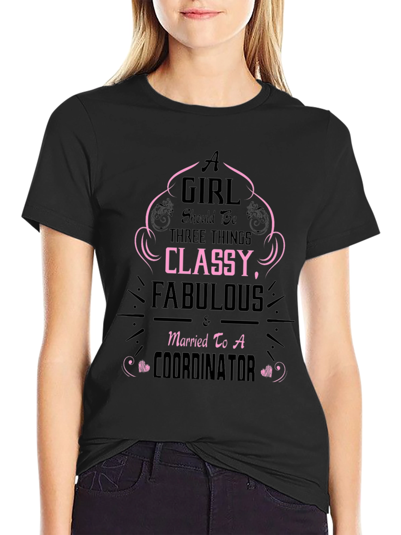 Classy Coordinator Wife Tee