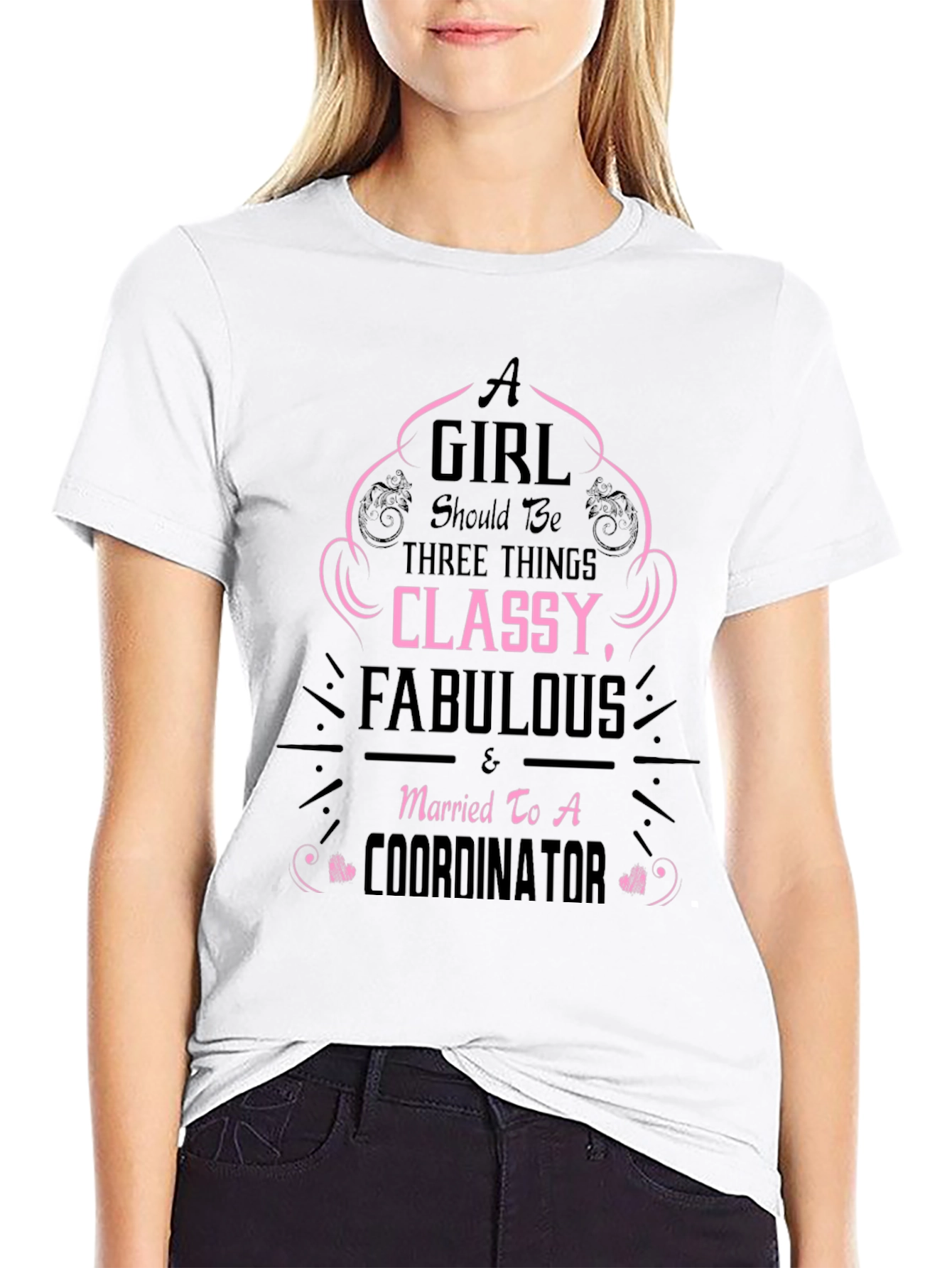 Classy Coordinator Wife Tee