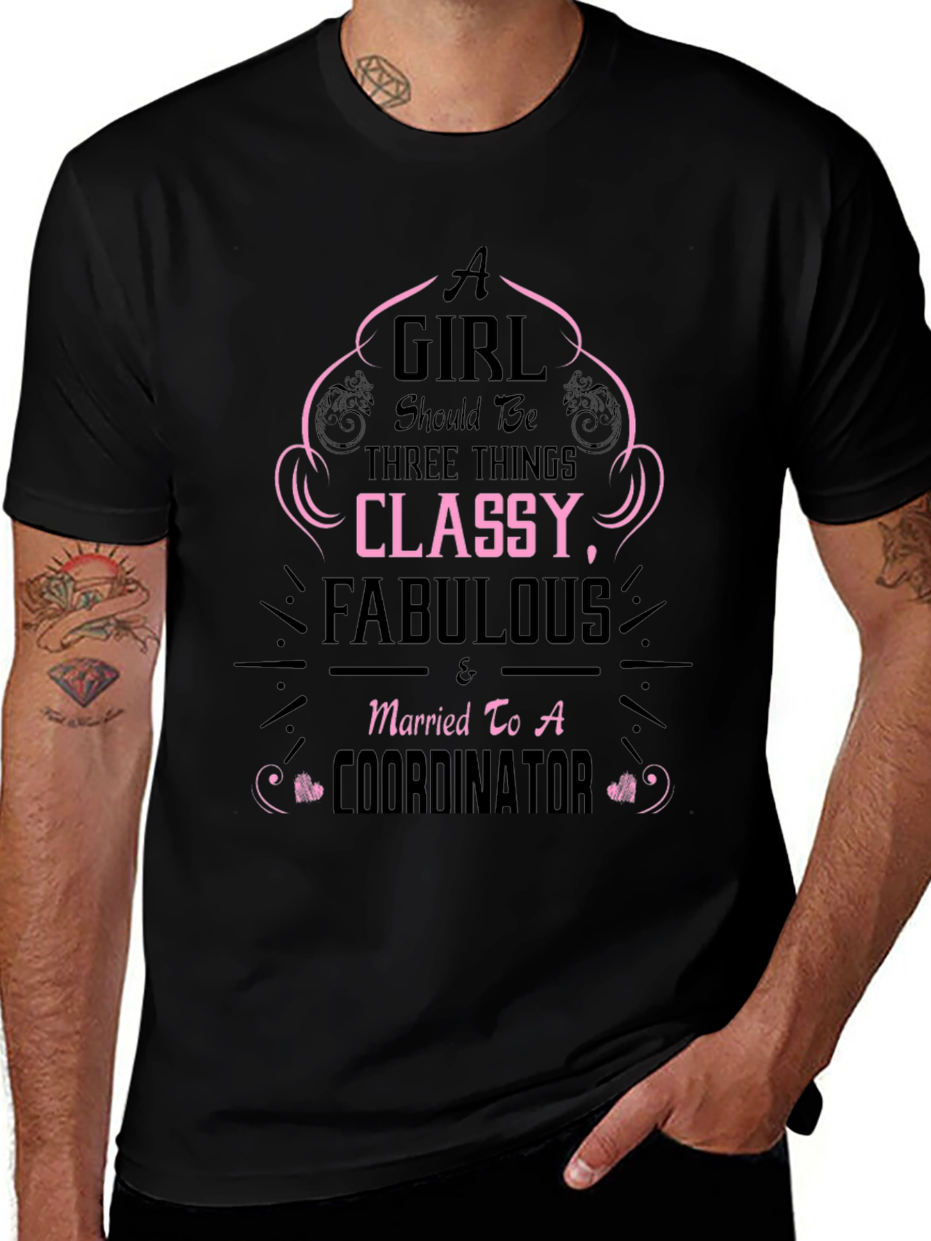 Classy Coordinator Wife Tee