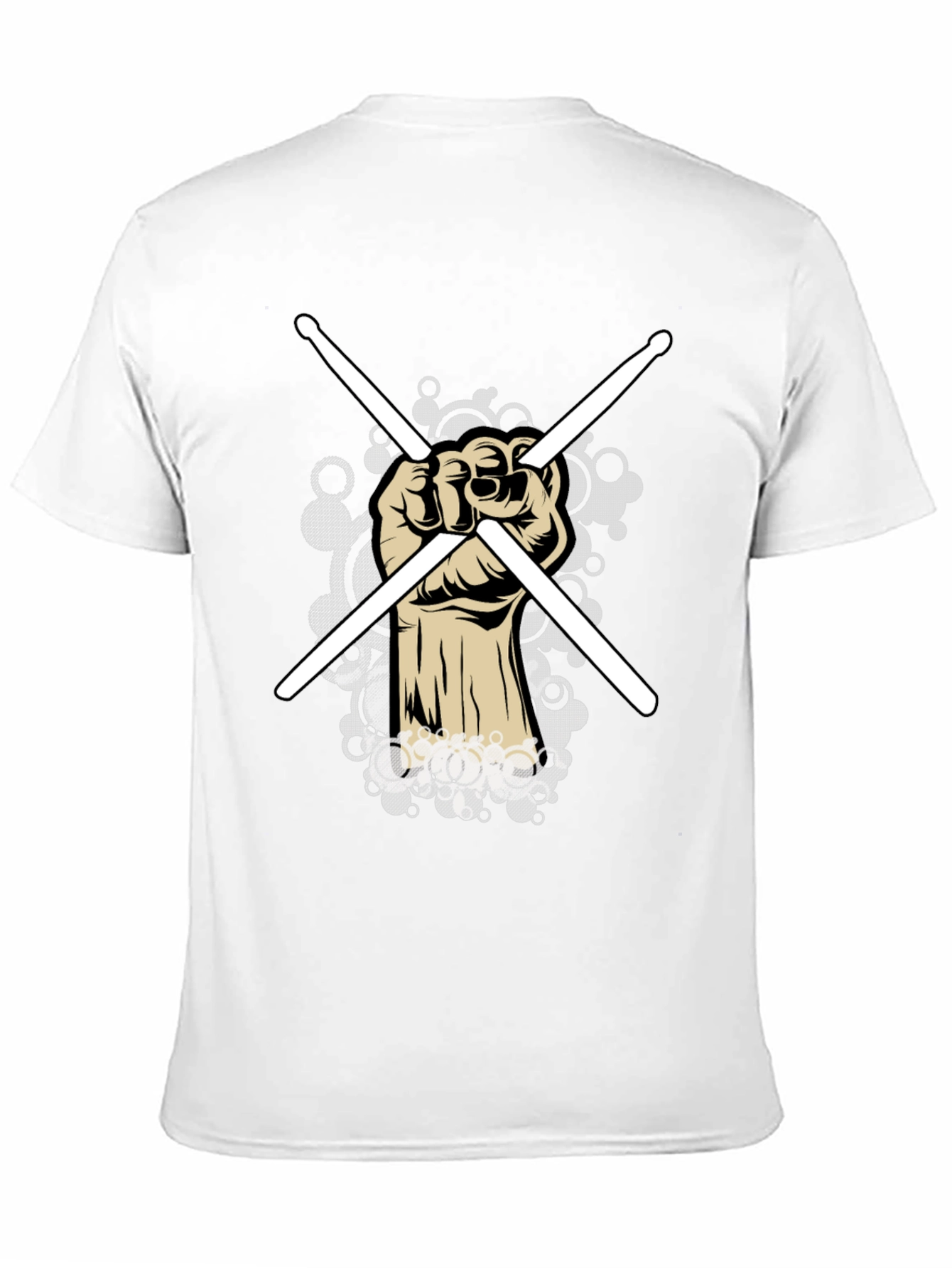 Drummer Fist T-Shirt - Music Lover Tee