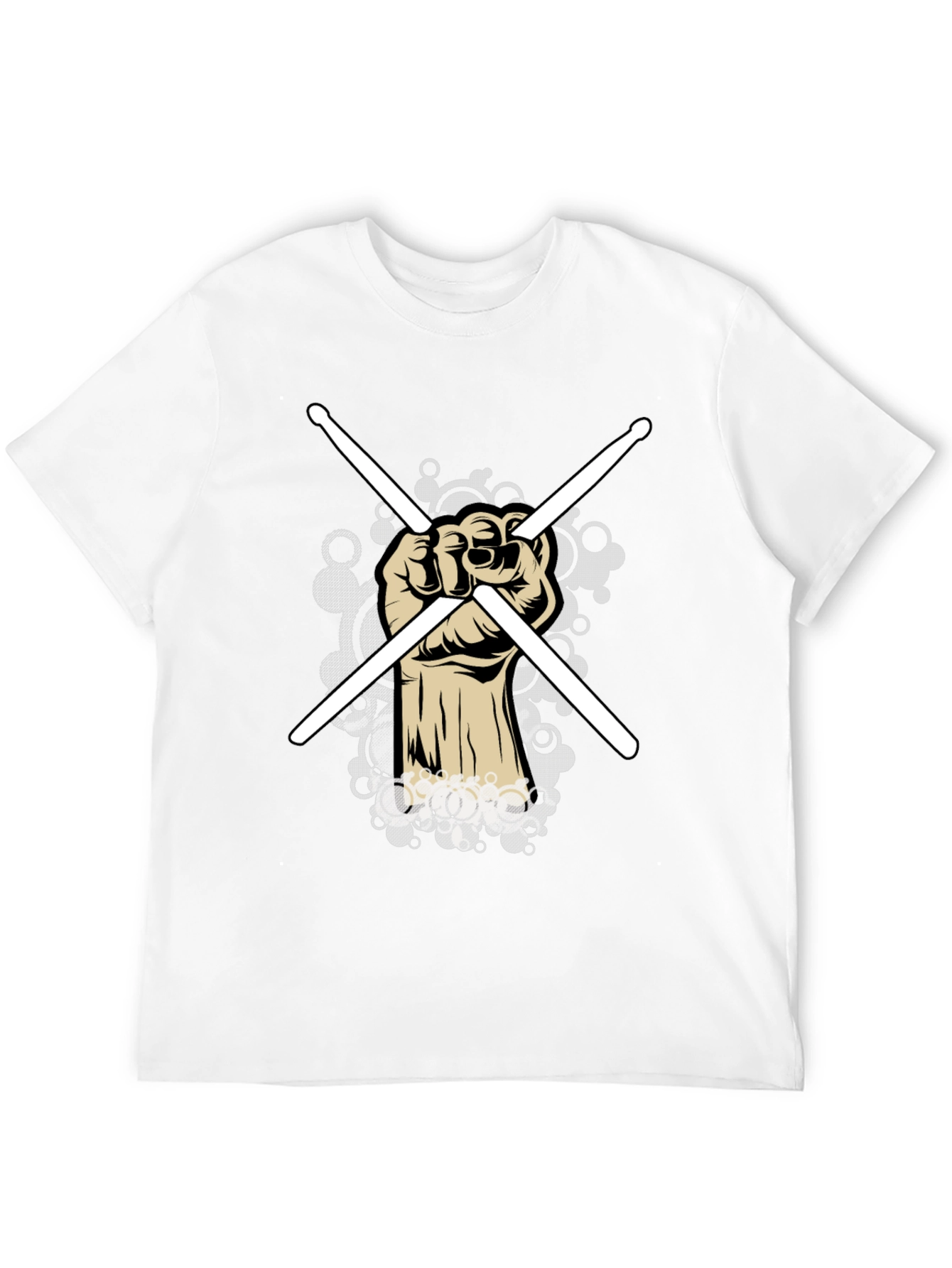 Drummer Fist T-Shirt - Music Lover Tee