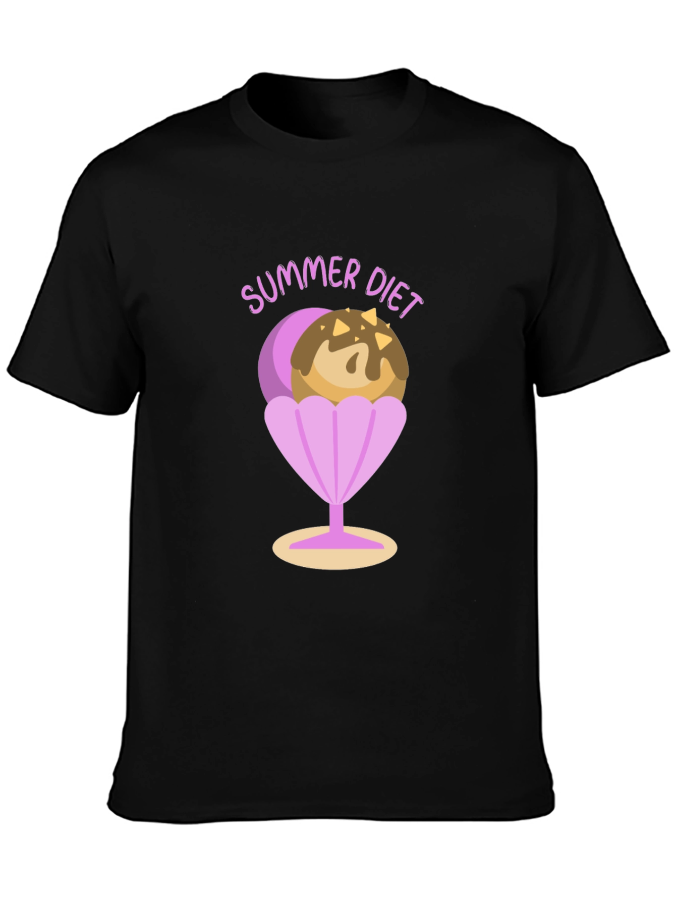 Summer Diet Ice Cream Graphic Tee