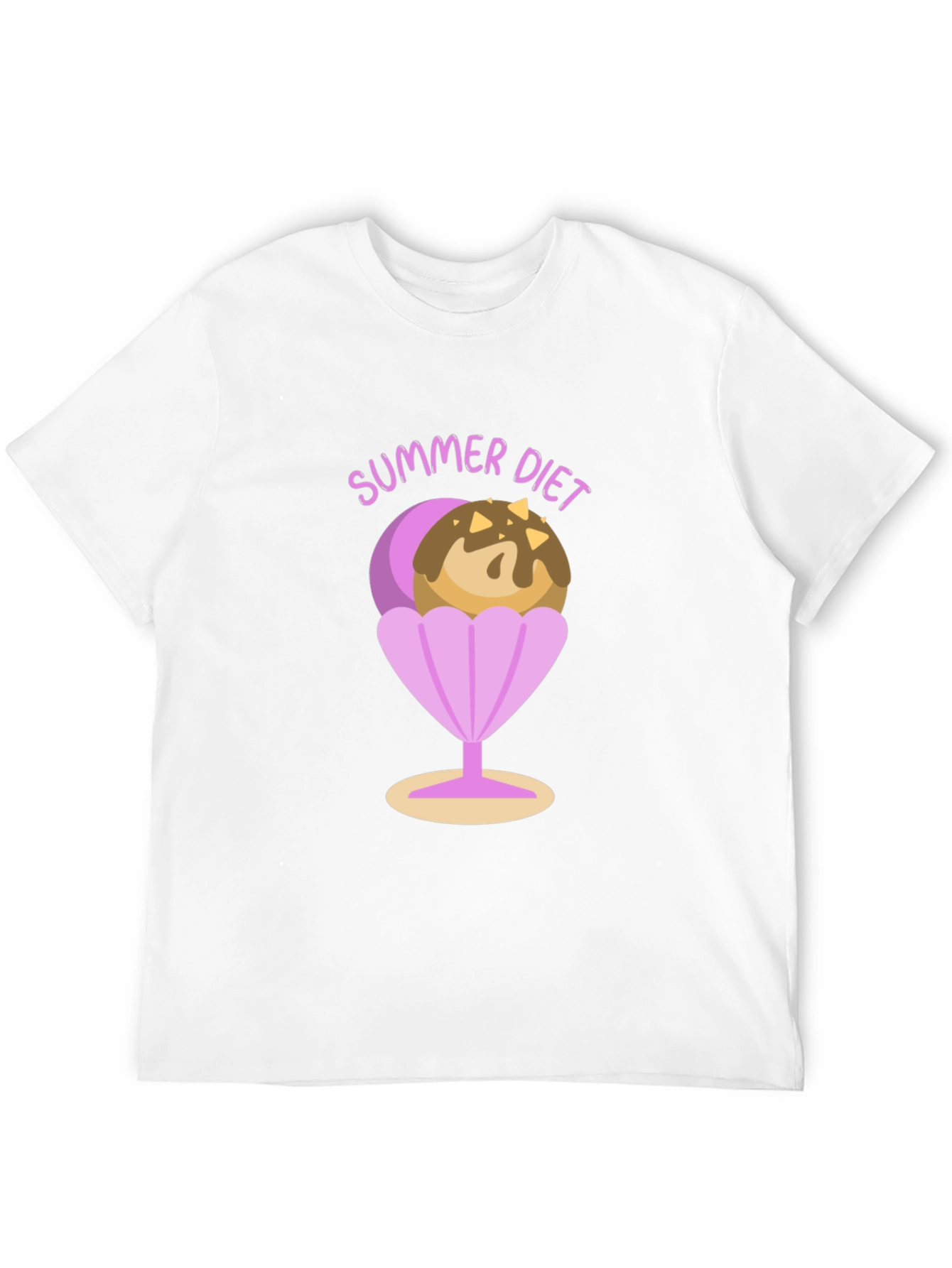Summer Diet Ice Cream Graphic Tee