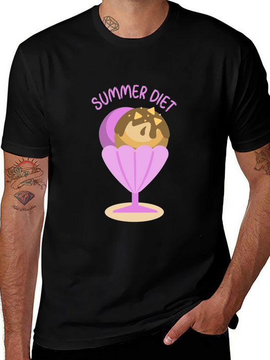 Summer Diet Ice Cream Graphic Tee