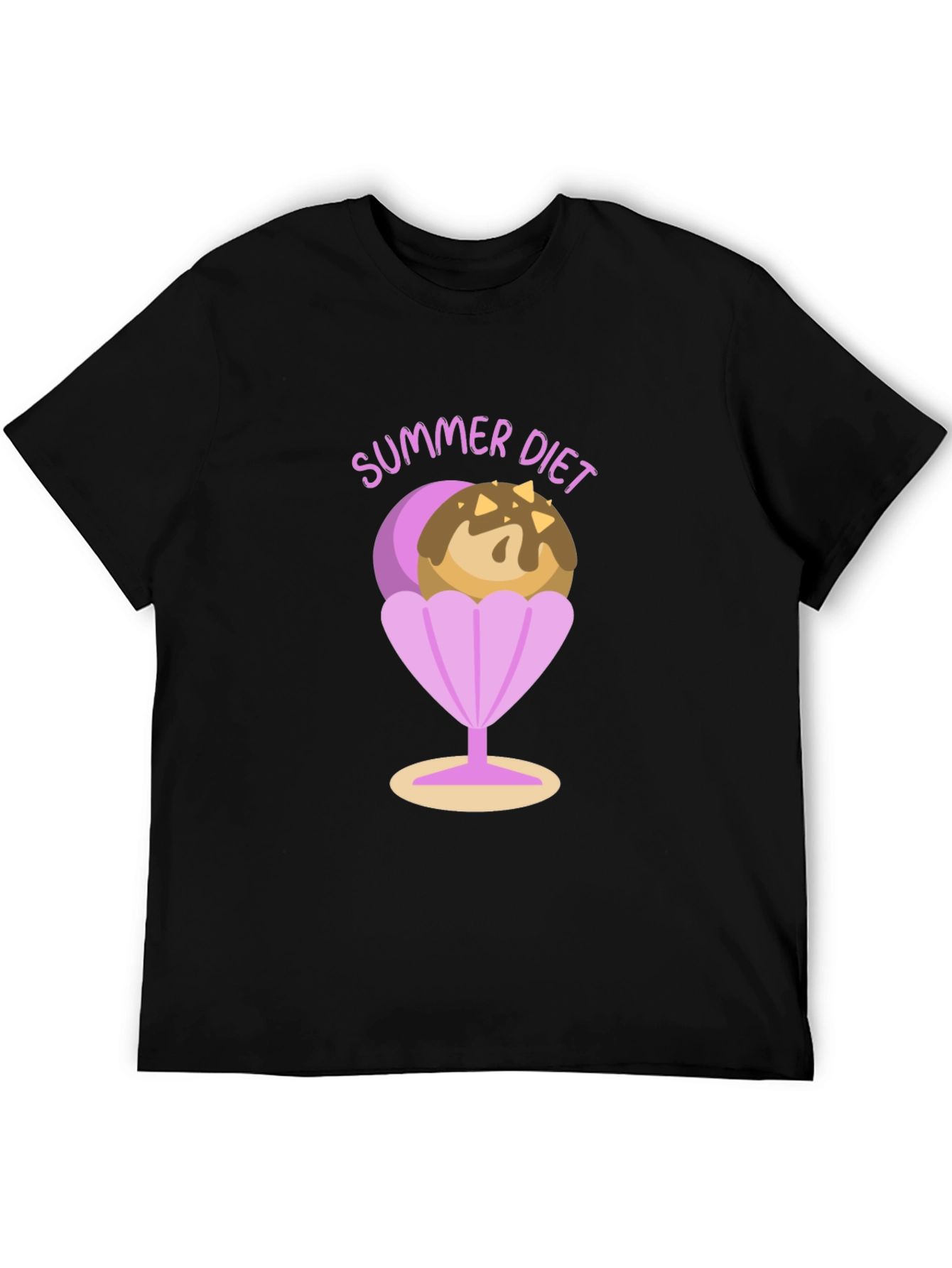 Summer Diet Ice Cream Graphic Tee