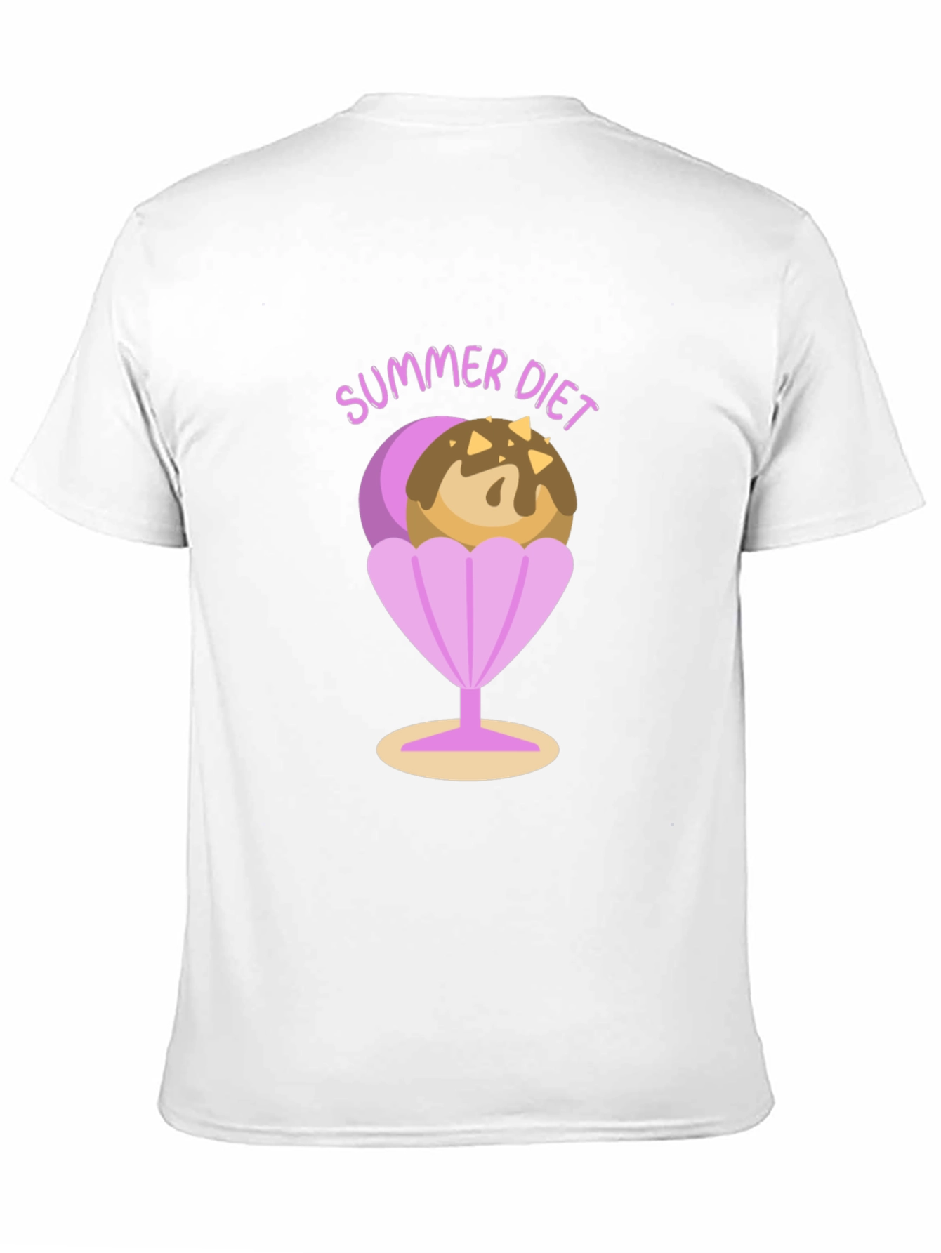 Summer Diet Ice Cream Graphic Tee