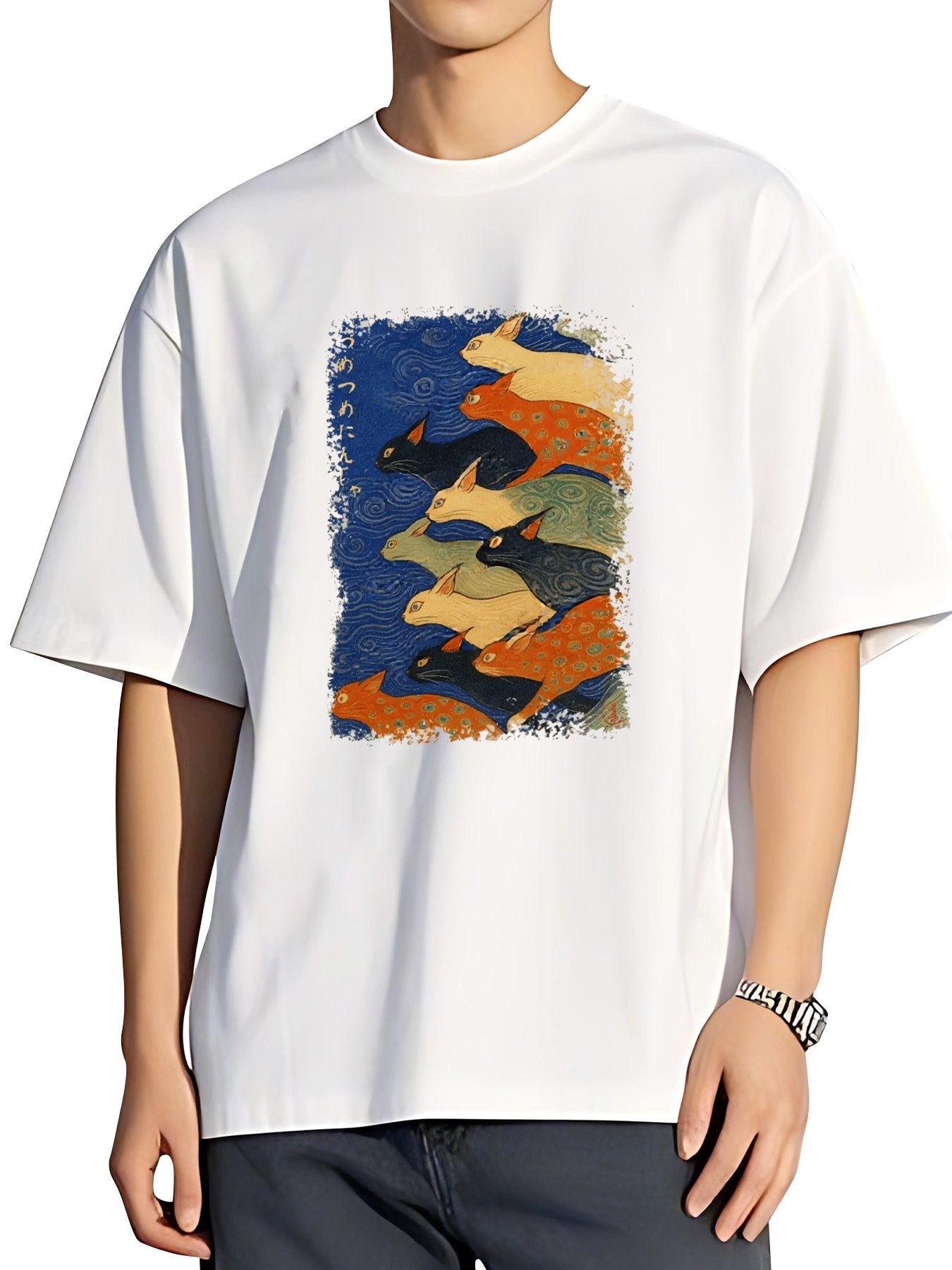 T-shirt Tokyo-tiger-claw-some-ninja-washed-t-shirt
