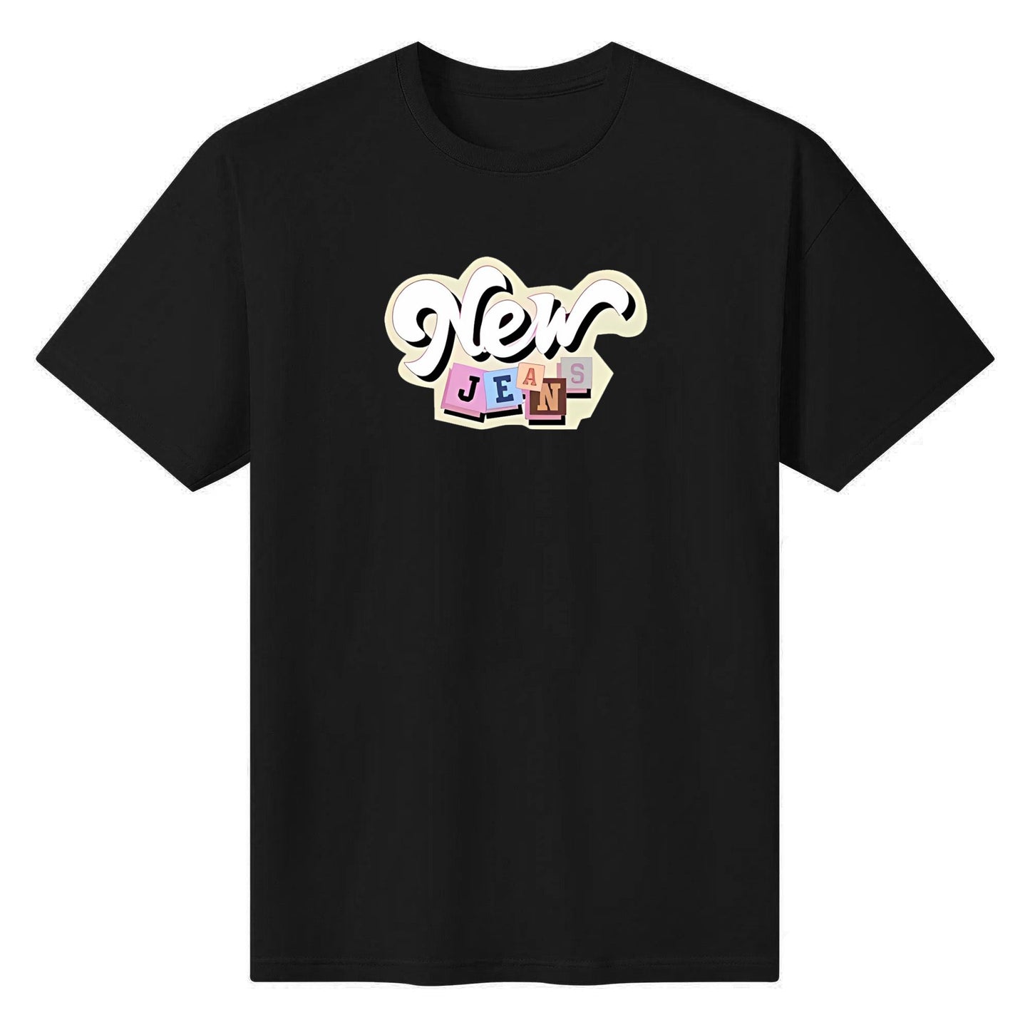 Original Design NewJeans custom T-shirt hanniminjidanielleHaerin support cotton thick cloth Cotton High Quality Unisex T-shirt