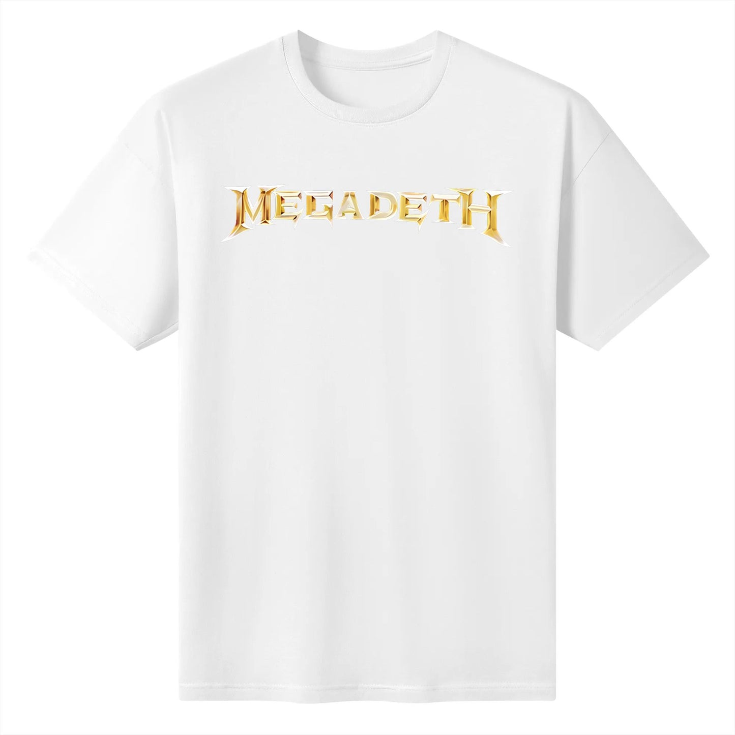 Megadeth Countdown Rock Shirt Crew-neck fashion unisex T-shirt Menswear Top