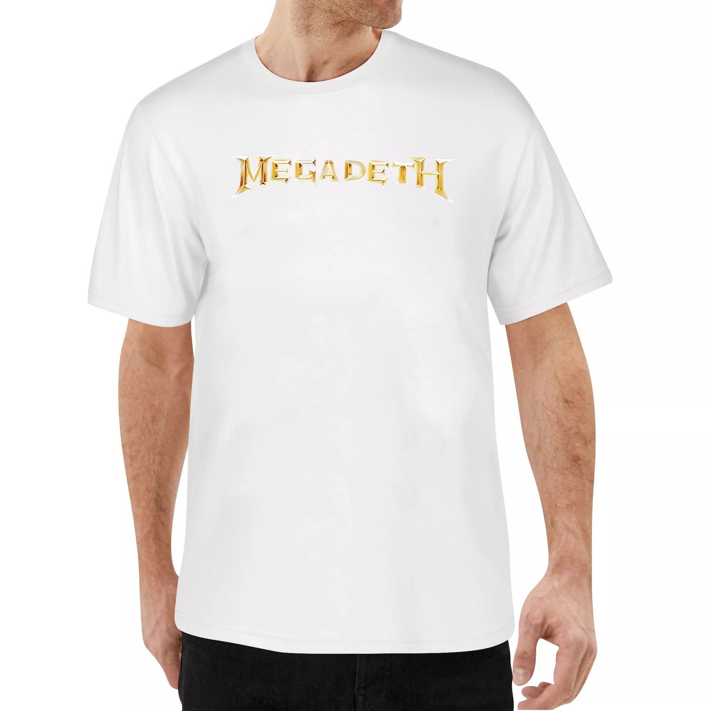 Megadeth Countdown Rock Shirt Crew-neck fashion unisex T-shirt Menswear Top