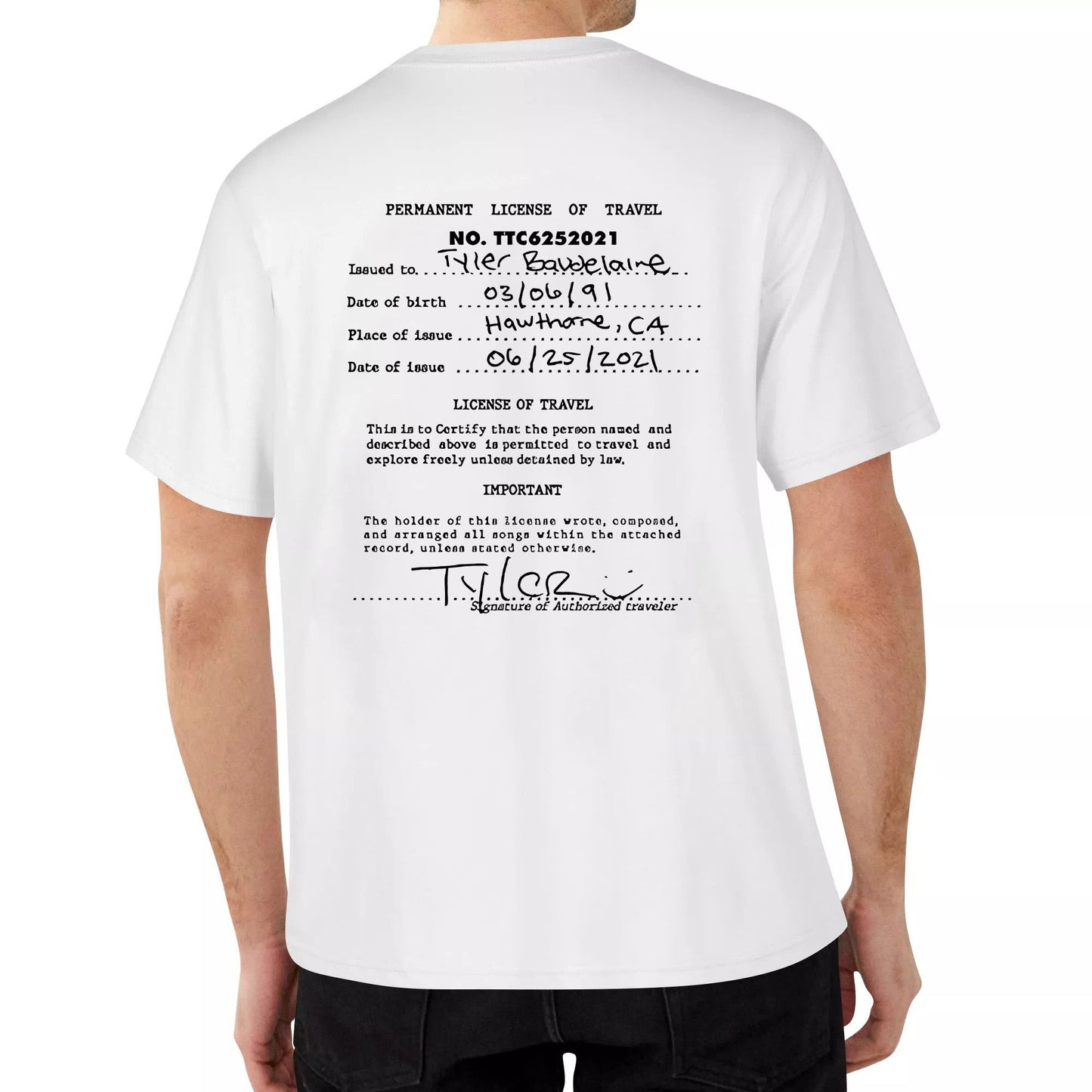 Hot SalesClothing Tshirt Call Me If You Get Lost Tyler The Creator  Cotton High Quality Unisex T-shirt