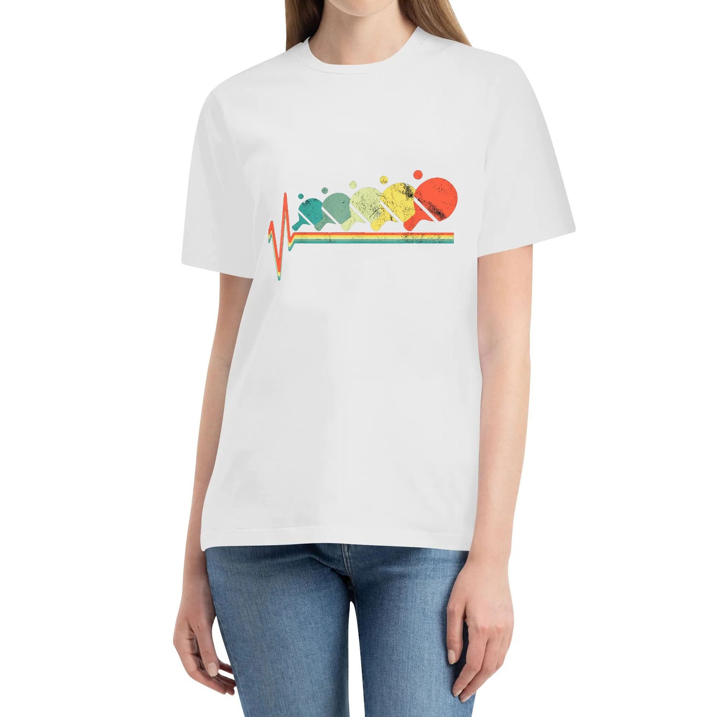 Table Tennis Heartbeat T-Shirt