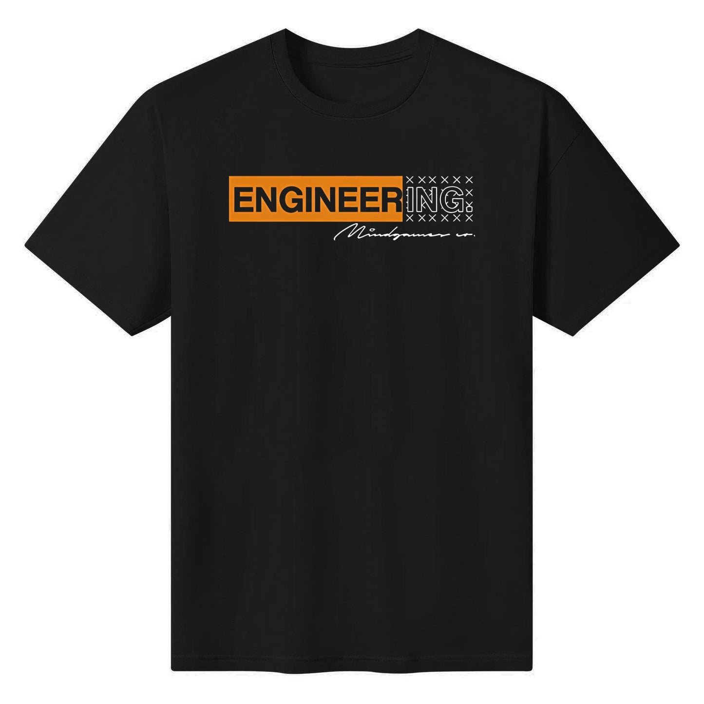 MNDGMS x Engineering V2 Unisex Short Sleeve Shirt Cotton Sublimation T-Shirt