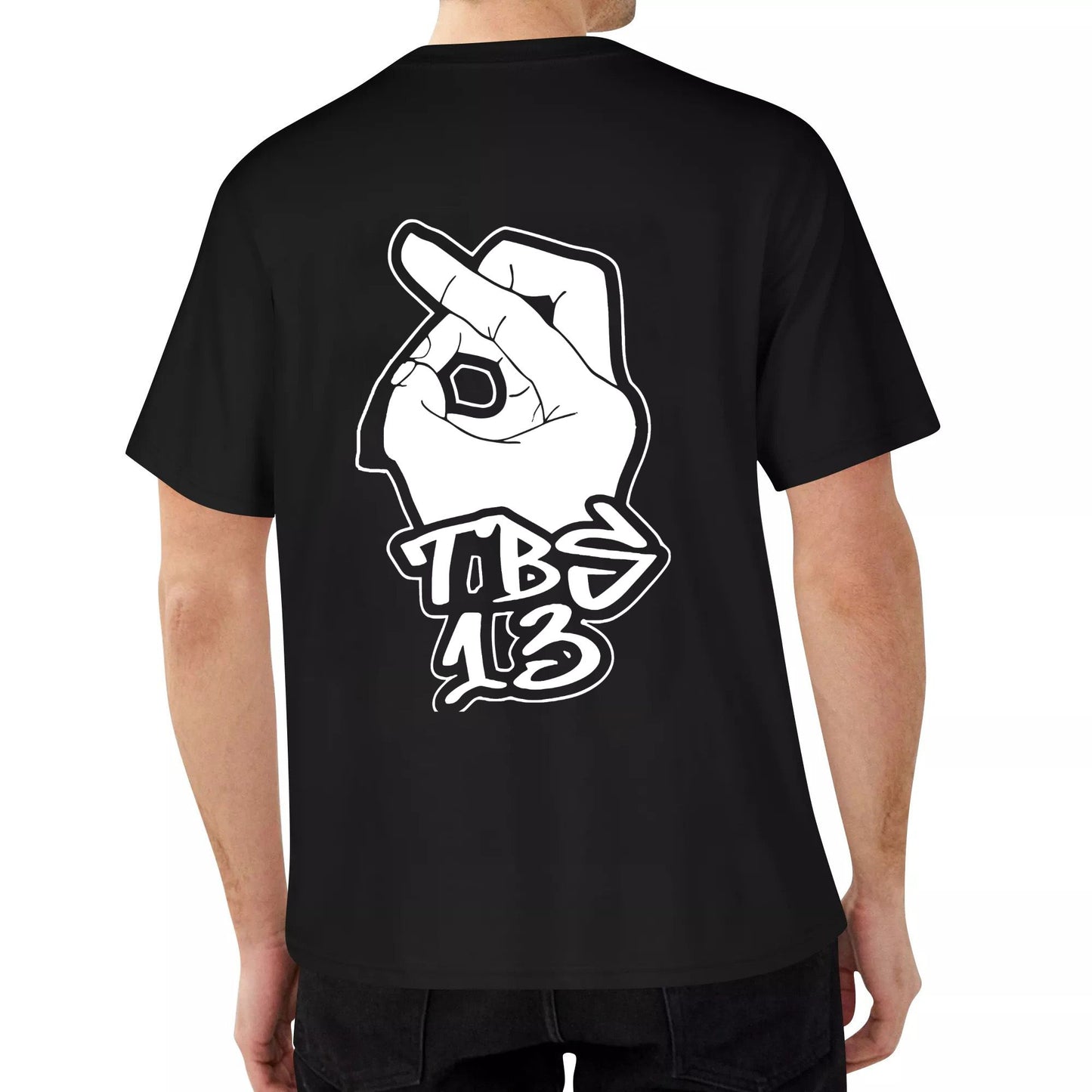 TBS13 truebrownstyle13 V63 classic cotton loose fraternity T-shirt for men Crew-neck fashion unisex T-shirt Menswear Top Original Lingerie
