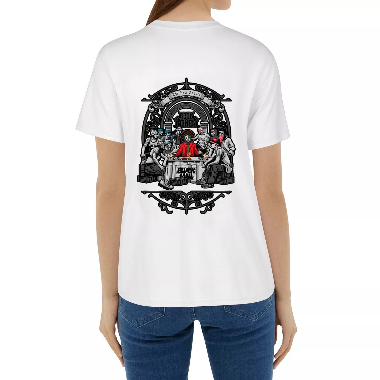 Real Jokes Clothing Original Design Sin022 Round Neck Cotton High Quality Fashion Unisex Tshirt