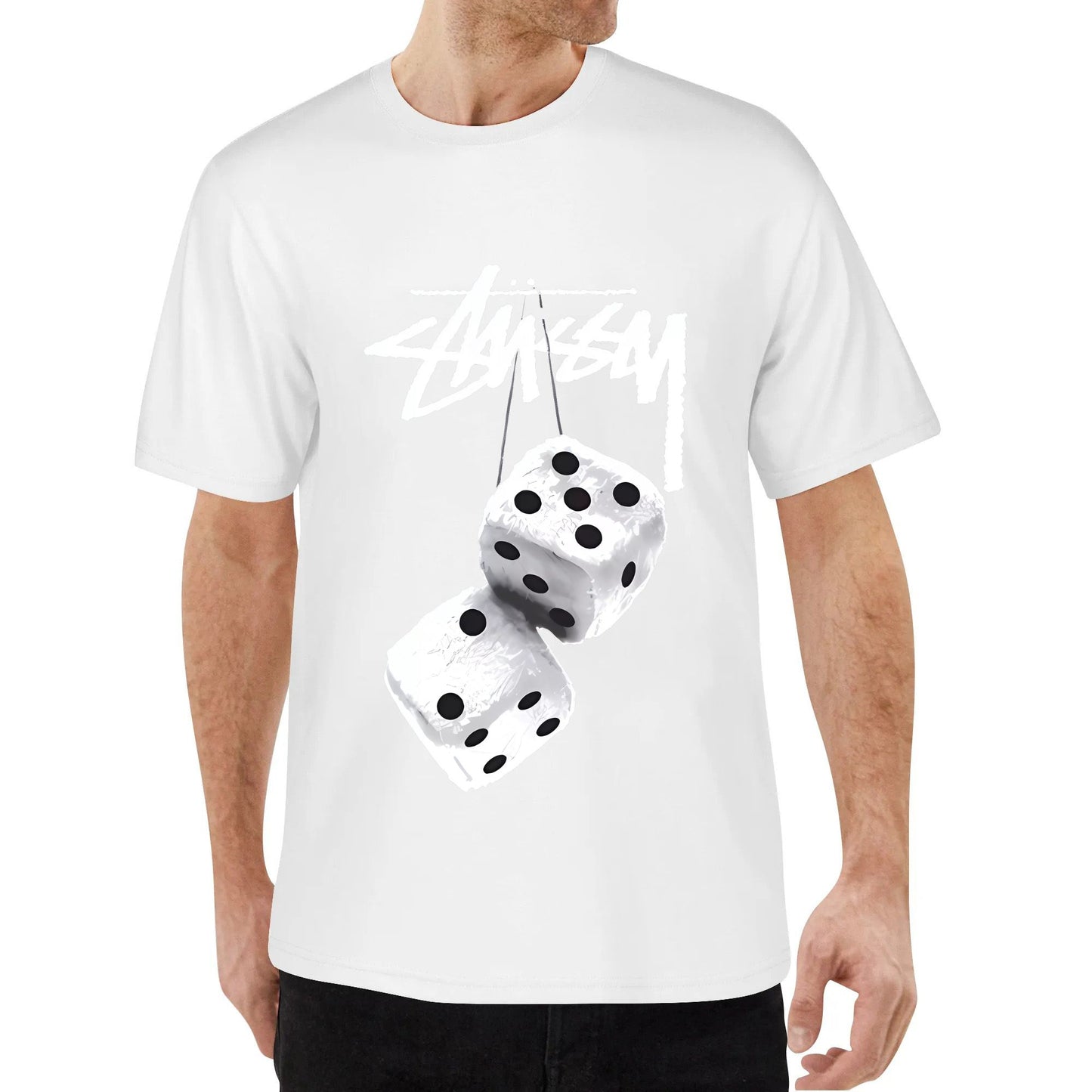 Hot SalesOriginal Tee Stussy - 8 Ball Design  Cotton High Quality Unisex T-shirt