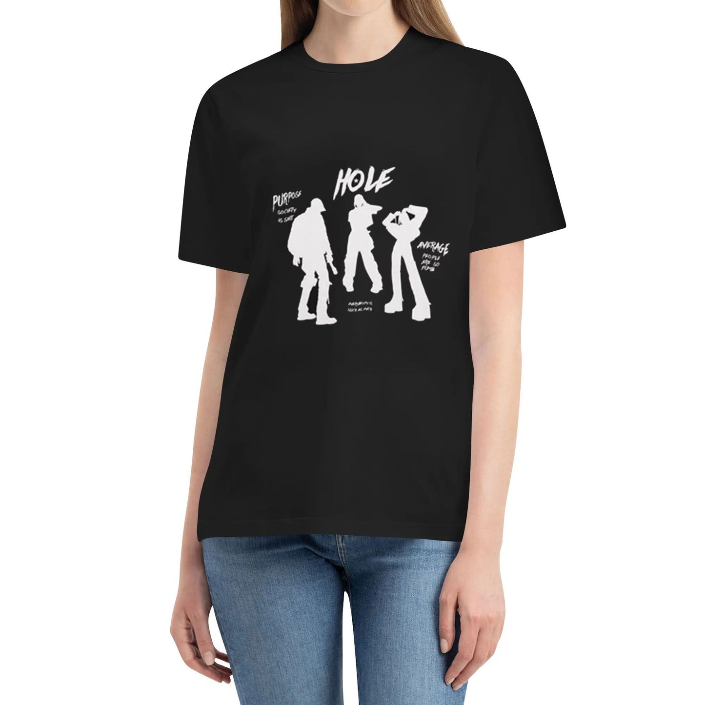 HOTHolephoria - Boxy Tees Self-Confident