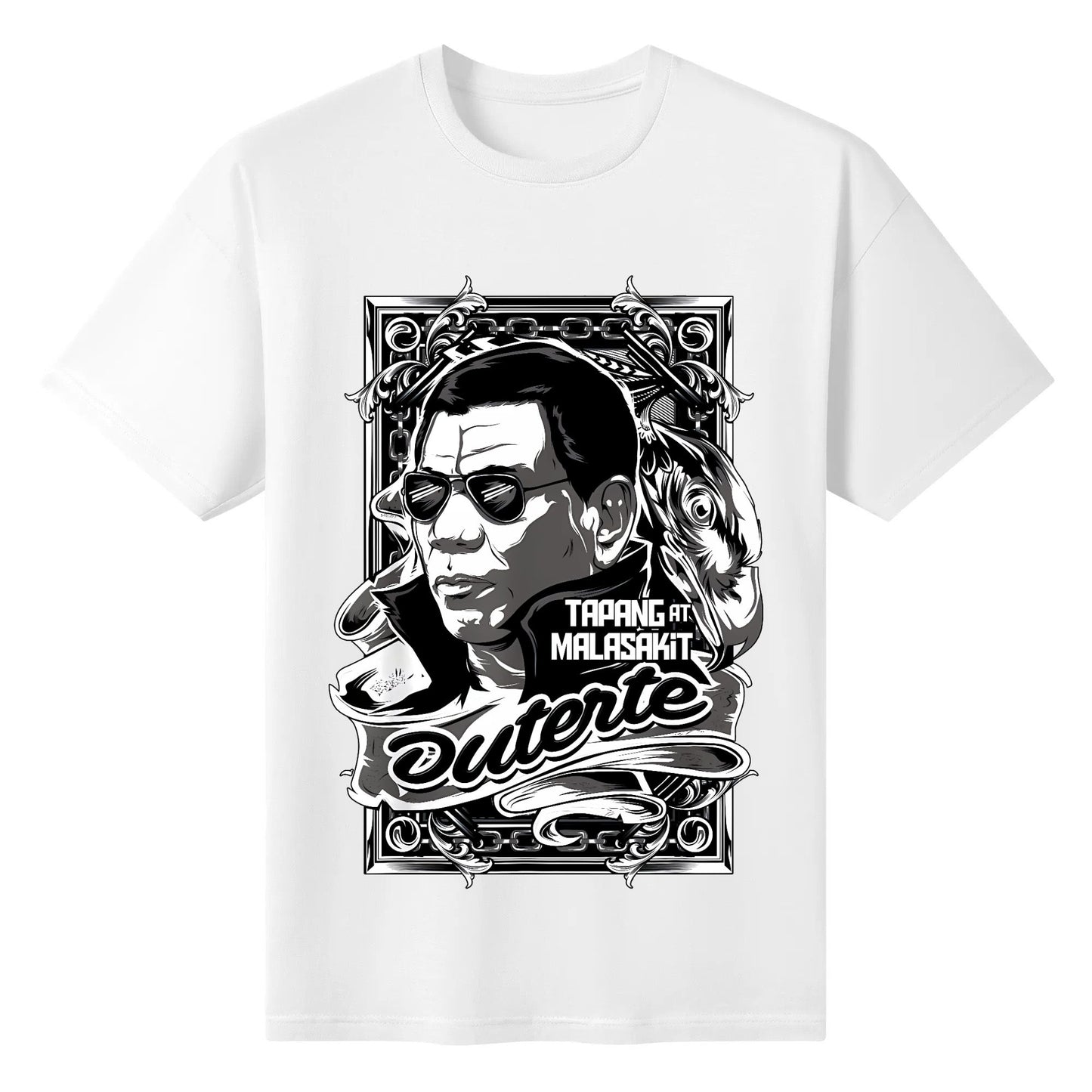 Duterte shirt pilipinas Duterte philippines Pinoy Cotton T-shirt for Men and Women Tee Shirts Adults Short Sleeve Tshirts
