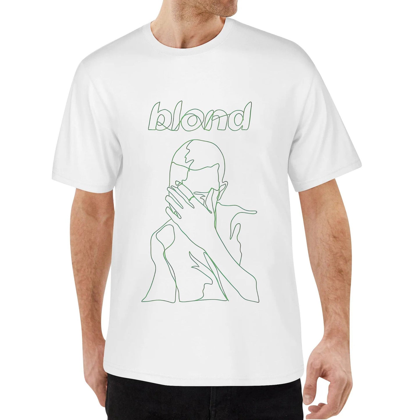 original design FRANK OCEAN SHIRT - BLOND ALBUM COVER DOODLESTREETT-SHIRT cotton