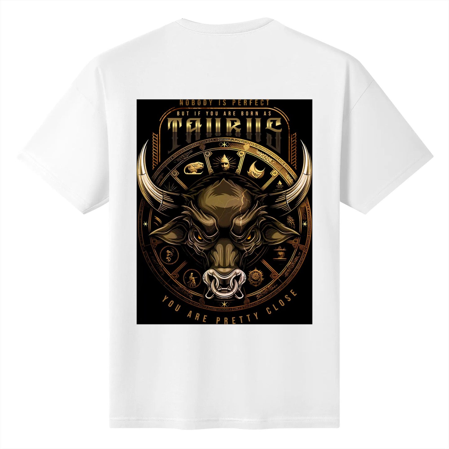 TAURUS MYTHOLOGY Tshirt Black Personalize Tops Tee