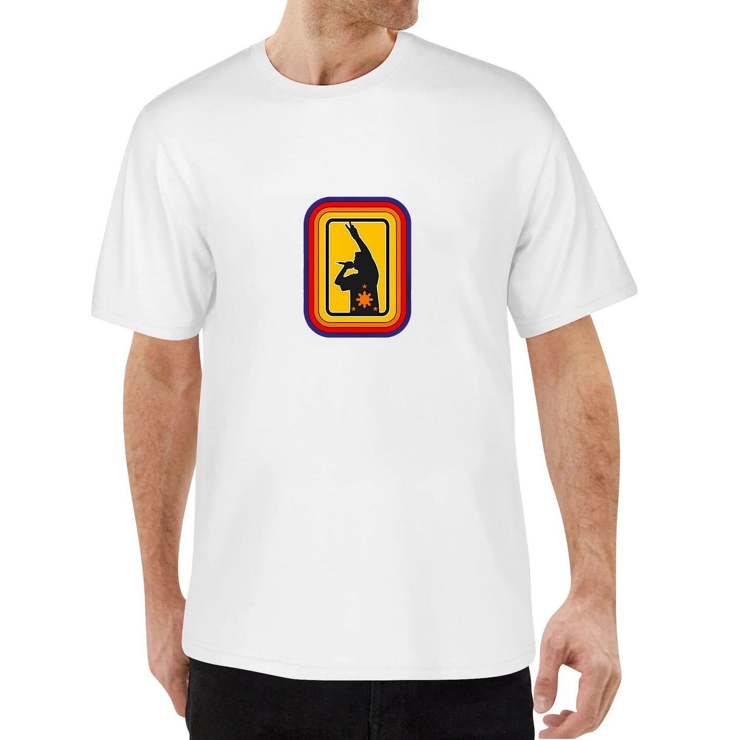 FMCC Shirt Polychromatic Mic Logo - FrancisM Clothing Company Crew-neck fashion unisex T-shirt Menswear Top Original Lingerie