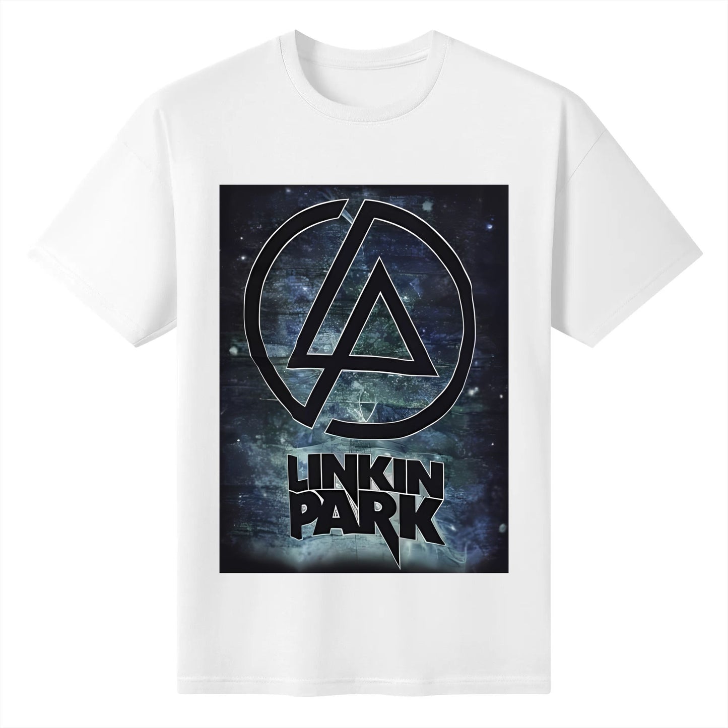 Rock Band Linkin Park Band Shirt Crew-neck fashion unisex T-shirt Menswear Top