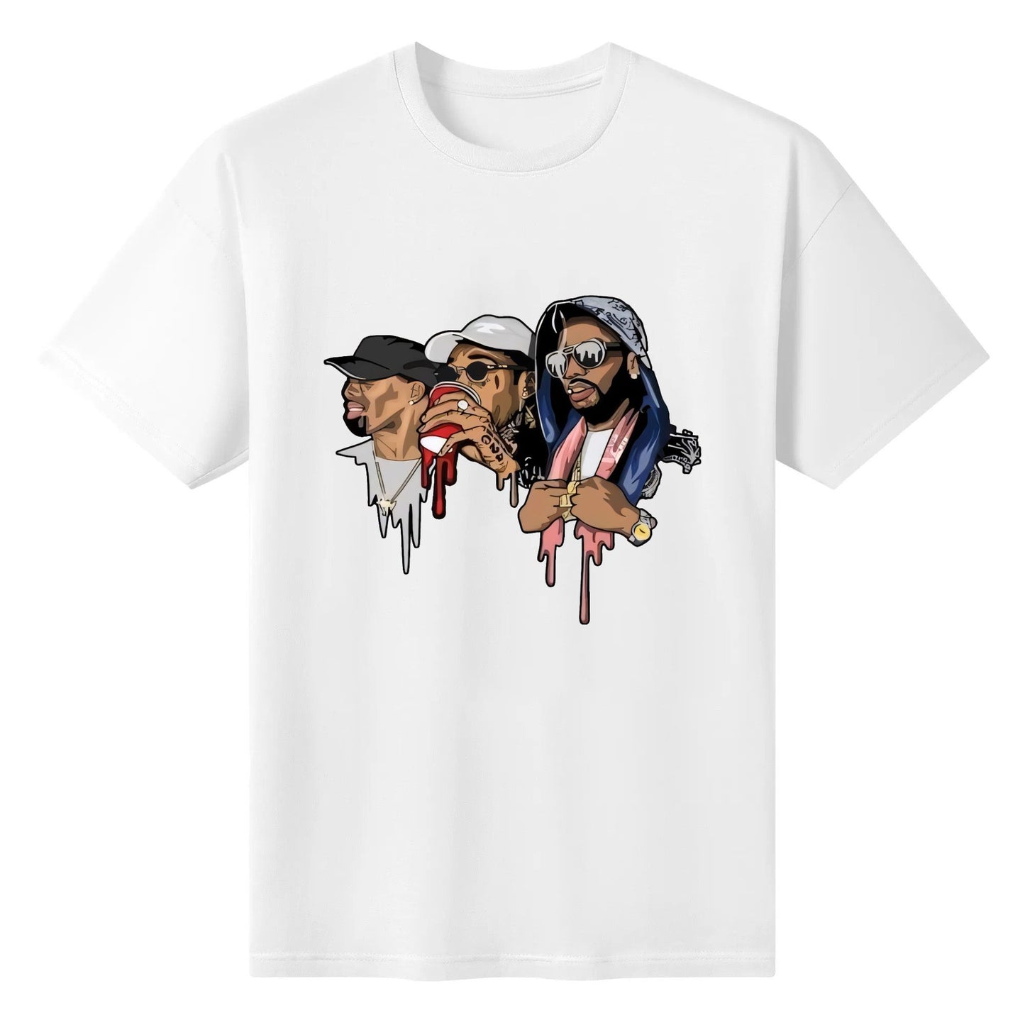 Short sleeve t-shirt men's fashionbrand summer cotton loose andversatile China-Chic half sleeve largefatso men's clothing
