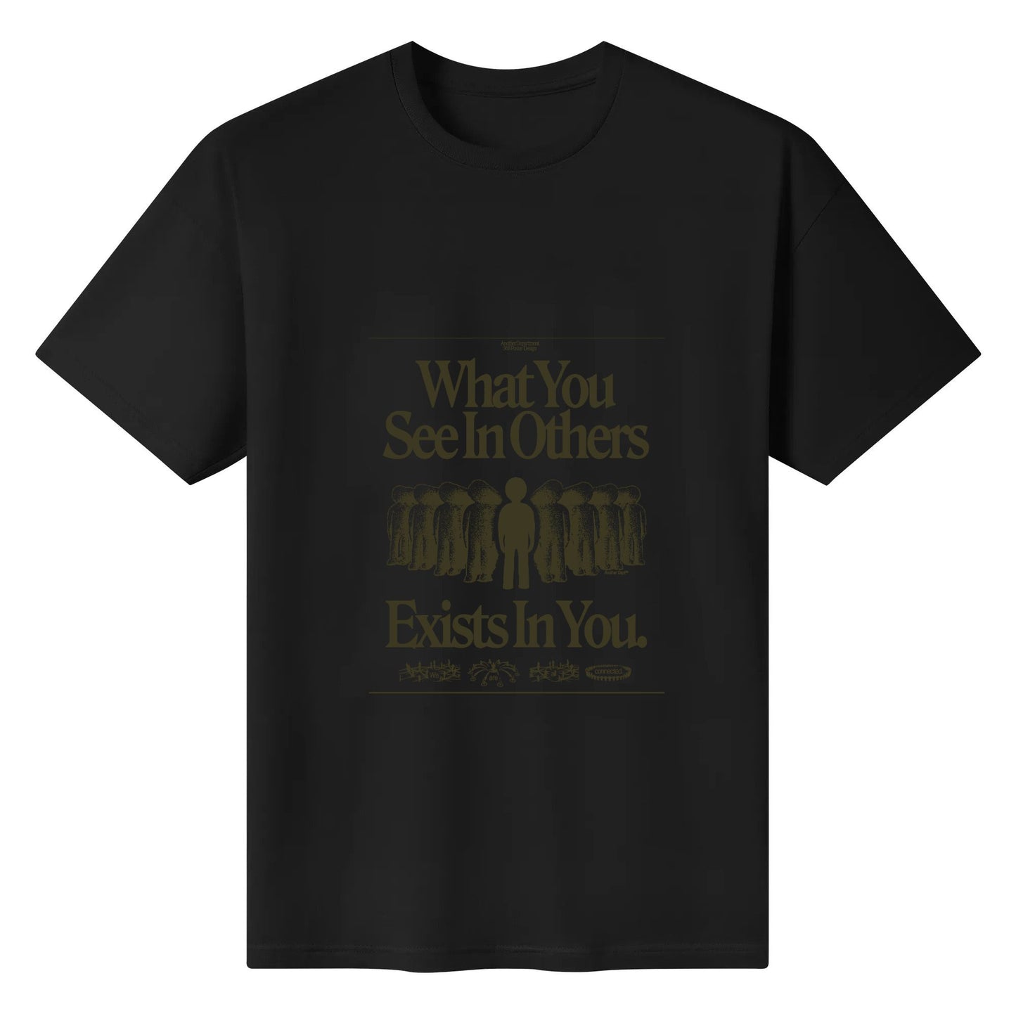 RETRO FRONT / Graphic design / crewneck t shirt