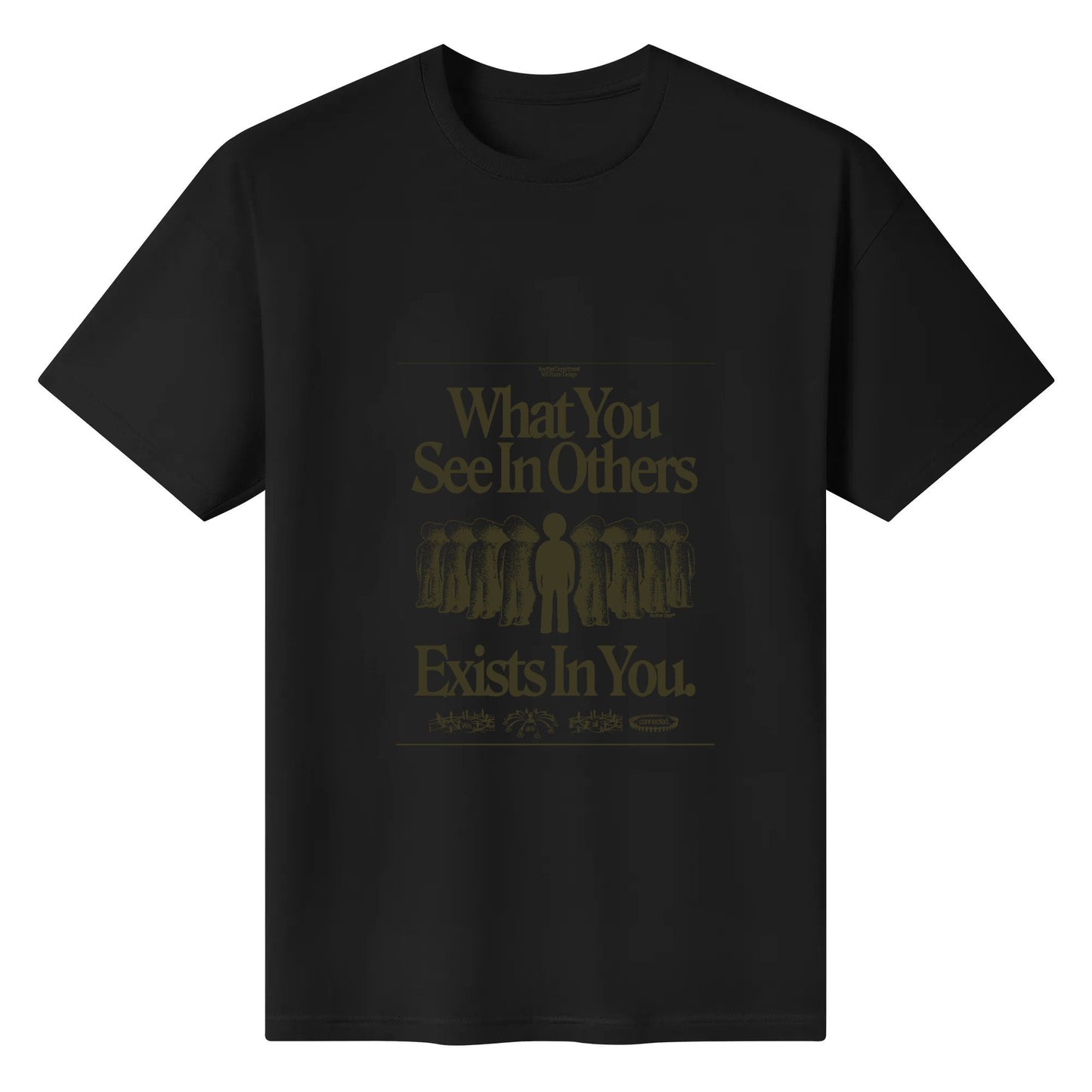 RETRO FRONT / Graphic design / crewneck t shirt