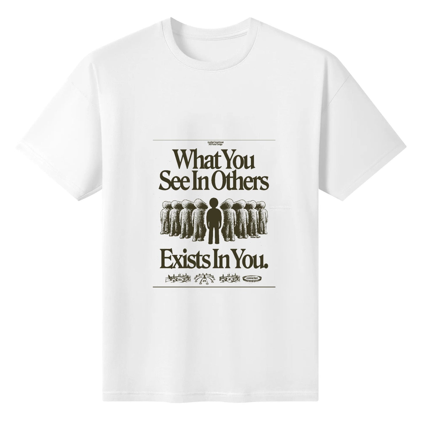 RETRO FRONT / Graphic design / crewneck t shirt