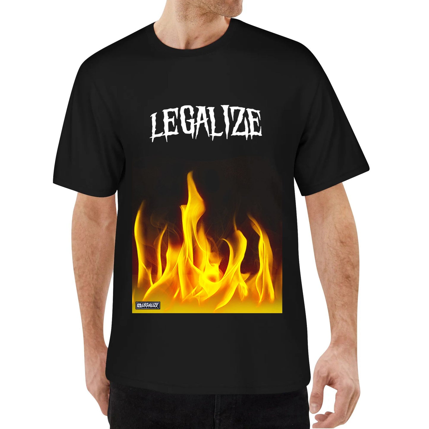 LEGALIZE CLOTHING - TIEDYE TWO TONE STREET WEAR CLOTHING SHIRT