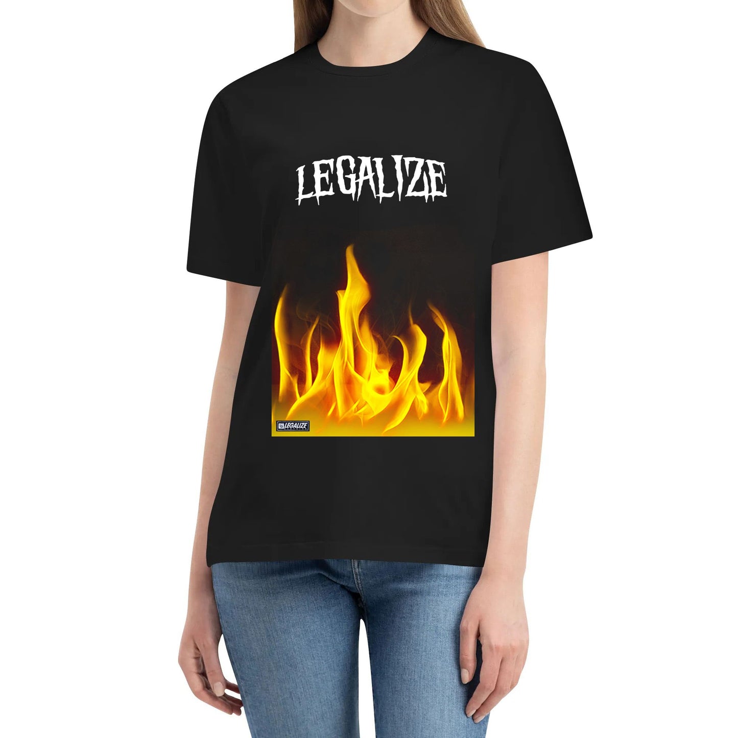 LEGALIZE CLOTHING - TIEDYE TWO TONE STREET WEAR CLOTHING SHIRT