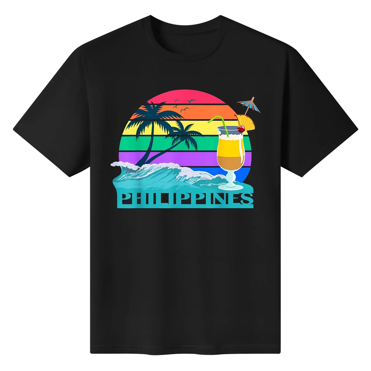 Philippines Island Palms Manila Palawan Cebu Gift Souvenir T-Shirt