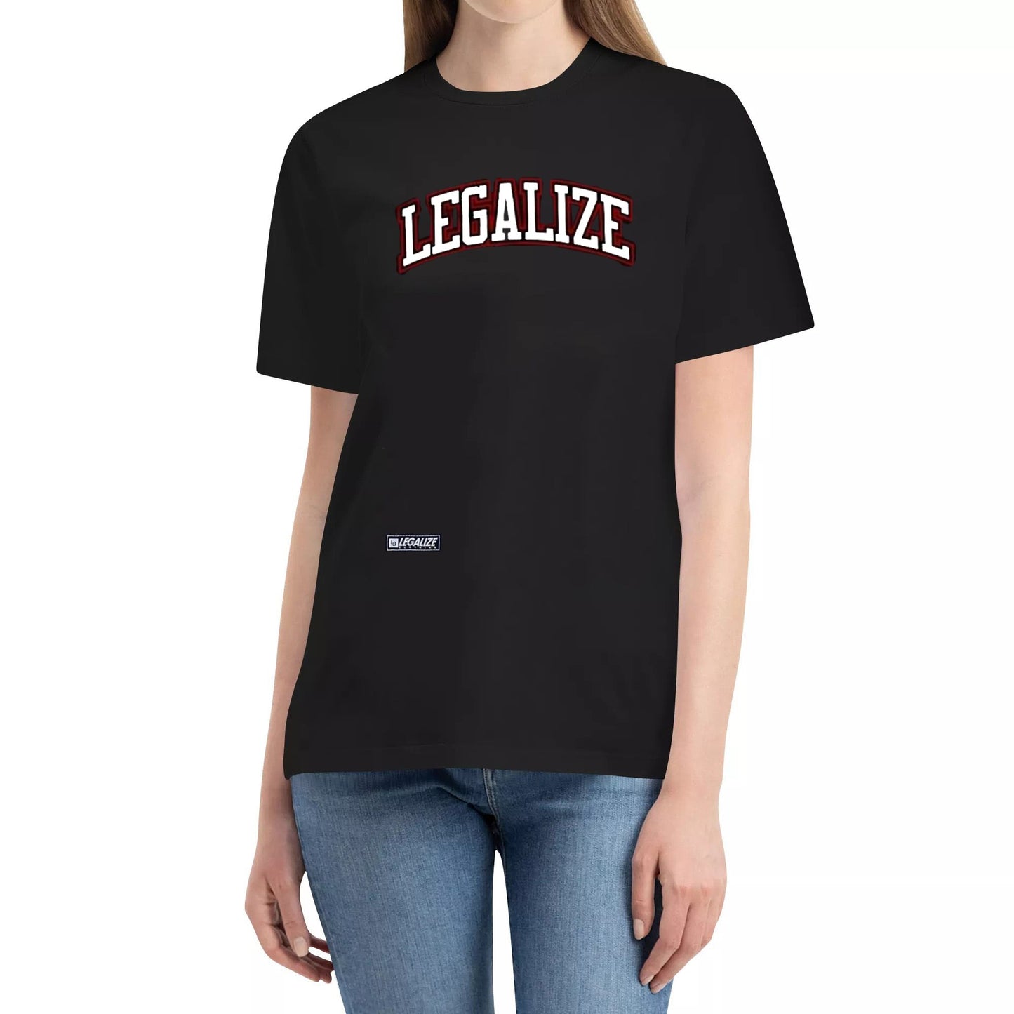 LEGALIZE CLOTHING - TIEDYE TWO TONE STREET WEAR CLOTHING SHIRT Casual