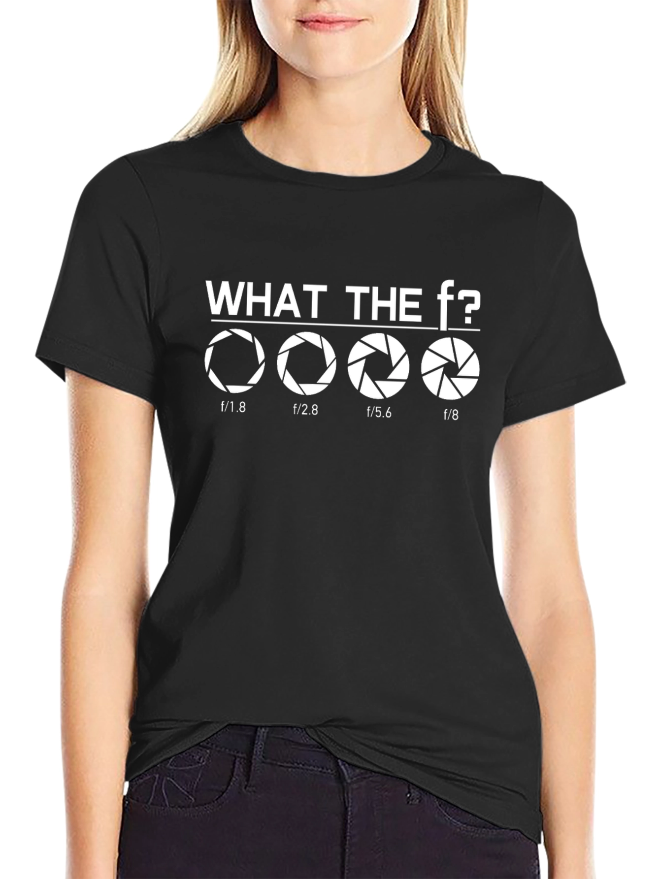 Photographer Aperture T-Shirt - What The F Stop