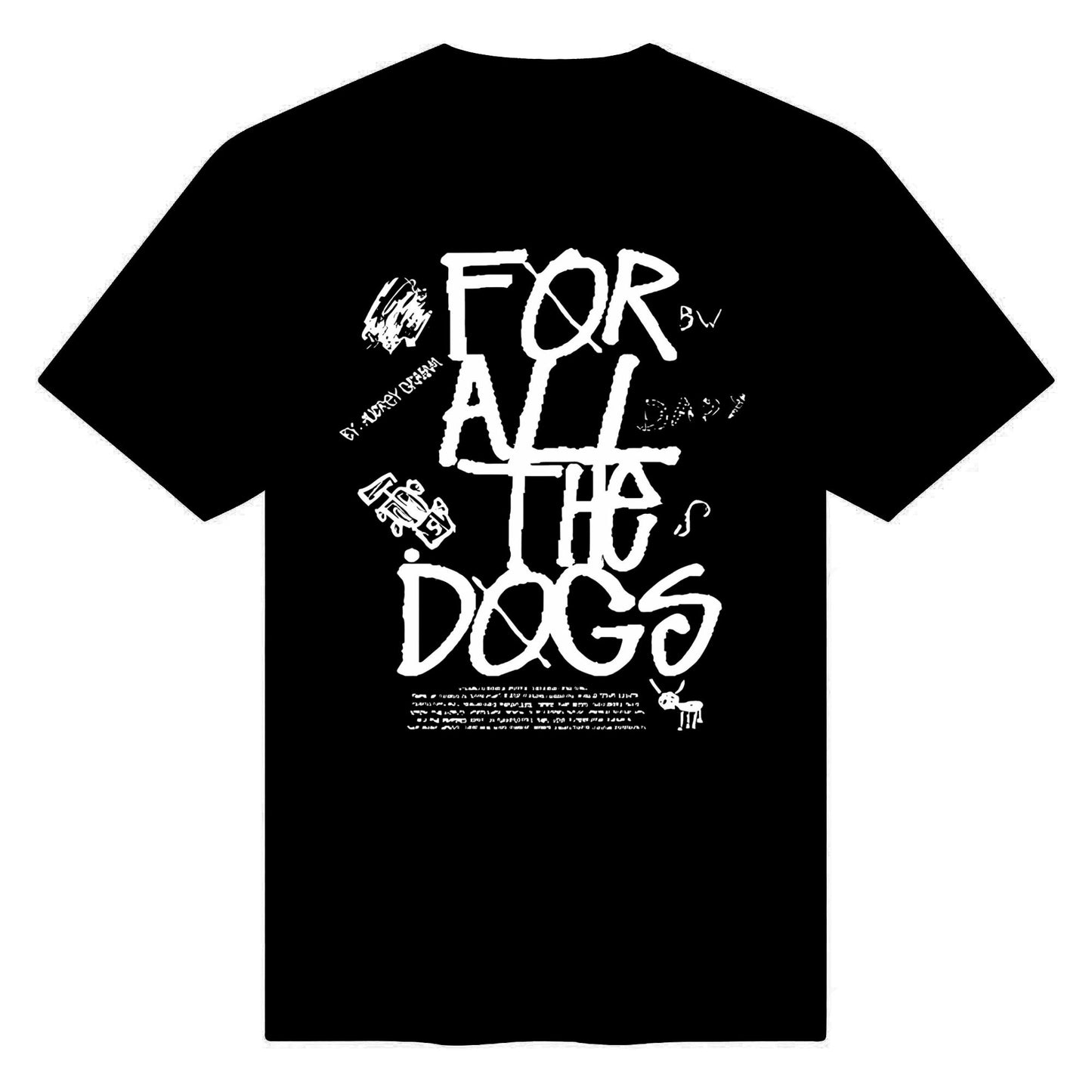 Original cotton T-shirt (inspired by DRAKE's 2023 album For All the Dogs) Crew-neck fashion unisex T-shirt Menswear Top Lingerie Streetwear