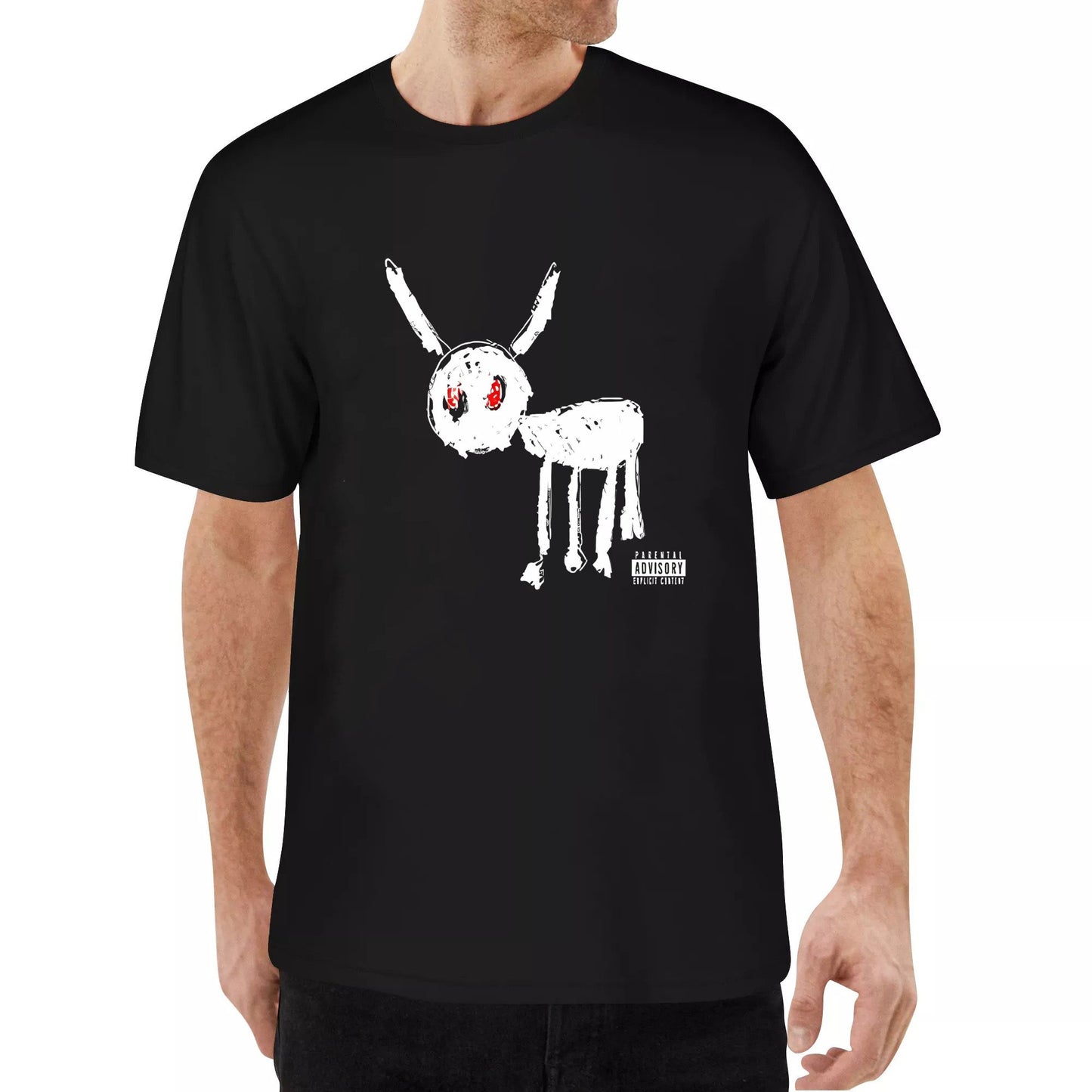 Original cotton T-shirt (inspired by DRAKE's 2023 album For All the Dogs) Crew-neck fashion unisex T-shirt Menswear Top Lingerie Streetwear