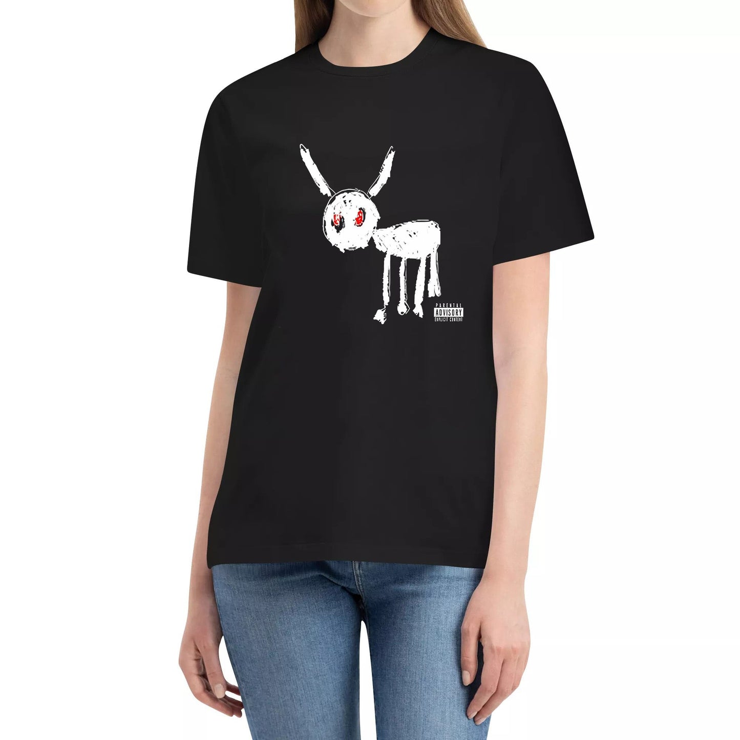 Original cotton T-shirt (inspired by DRAKE's 2023 album For All the Dogs) Crew-neck fashion unisex T-shirt Menswear Top Lingerie Streetwear