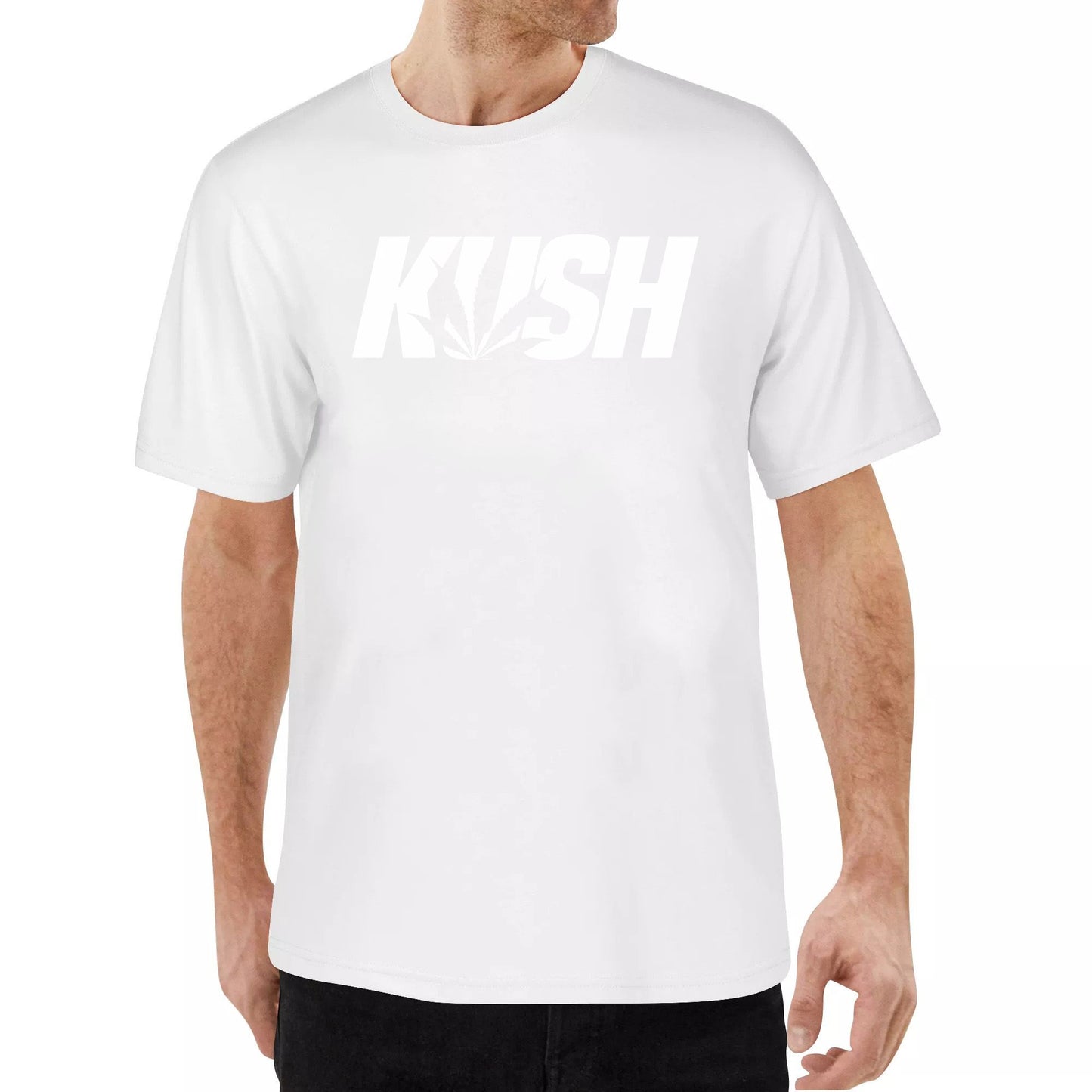 KUSH Shirt Vintage Design T Shirt Unisex Tshirt Cotton Oversized T-Shirt High Quality Tops Shirts for Men and Women Streetwear Menswear Lingerie