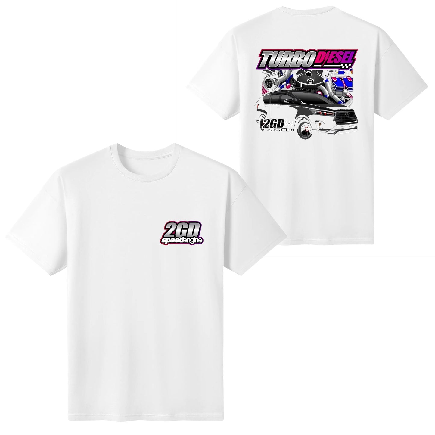 Kaos Racing MESIN TURBO DIESEL INNOVA 2GD SPEED ENGINE Baju Mobil Modifikasi Speedcious Automotive Racing Wear 32