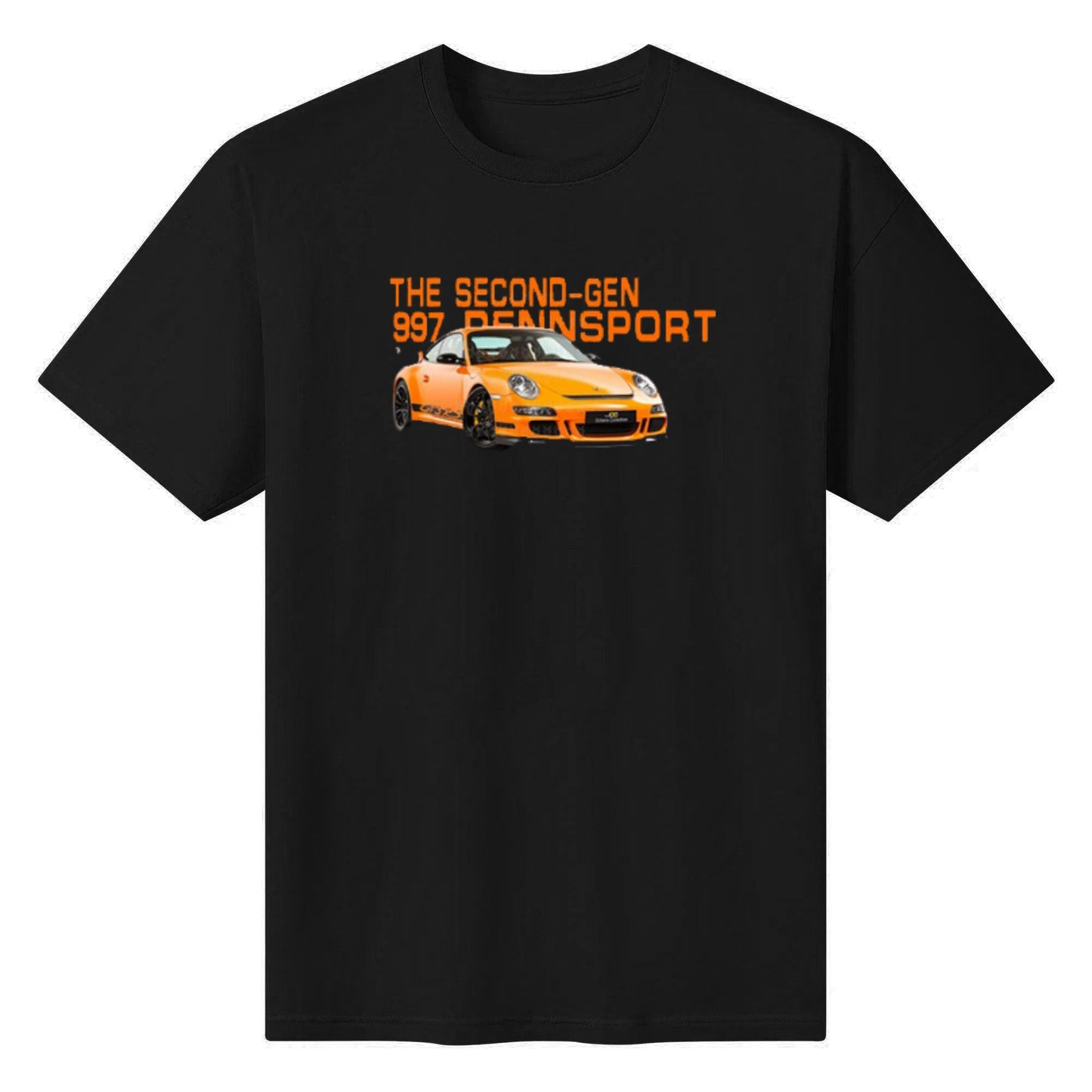 Porsche 911 GT3 RS print T-Shirt - White Cars and Clo - Regular Fit JDM