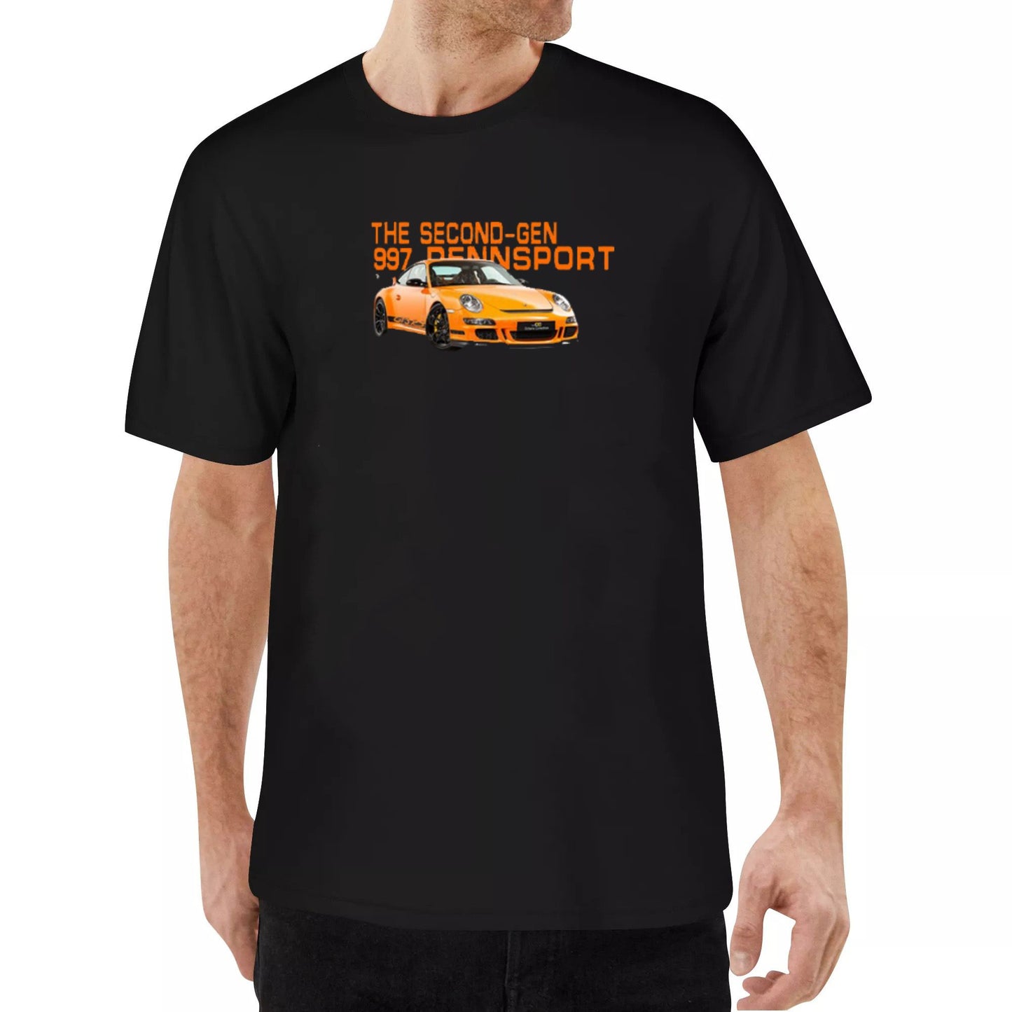 Porsche 911 GT3 RS print T-Shirt - White Cars and Clo - Regular Fit JDM