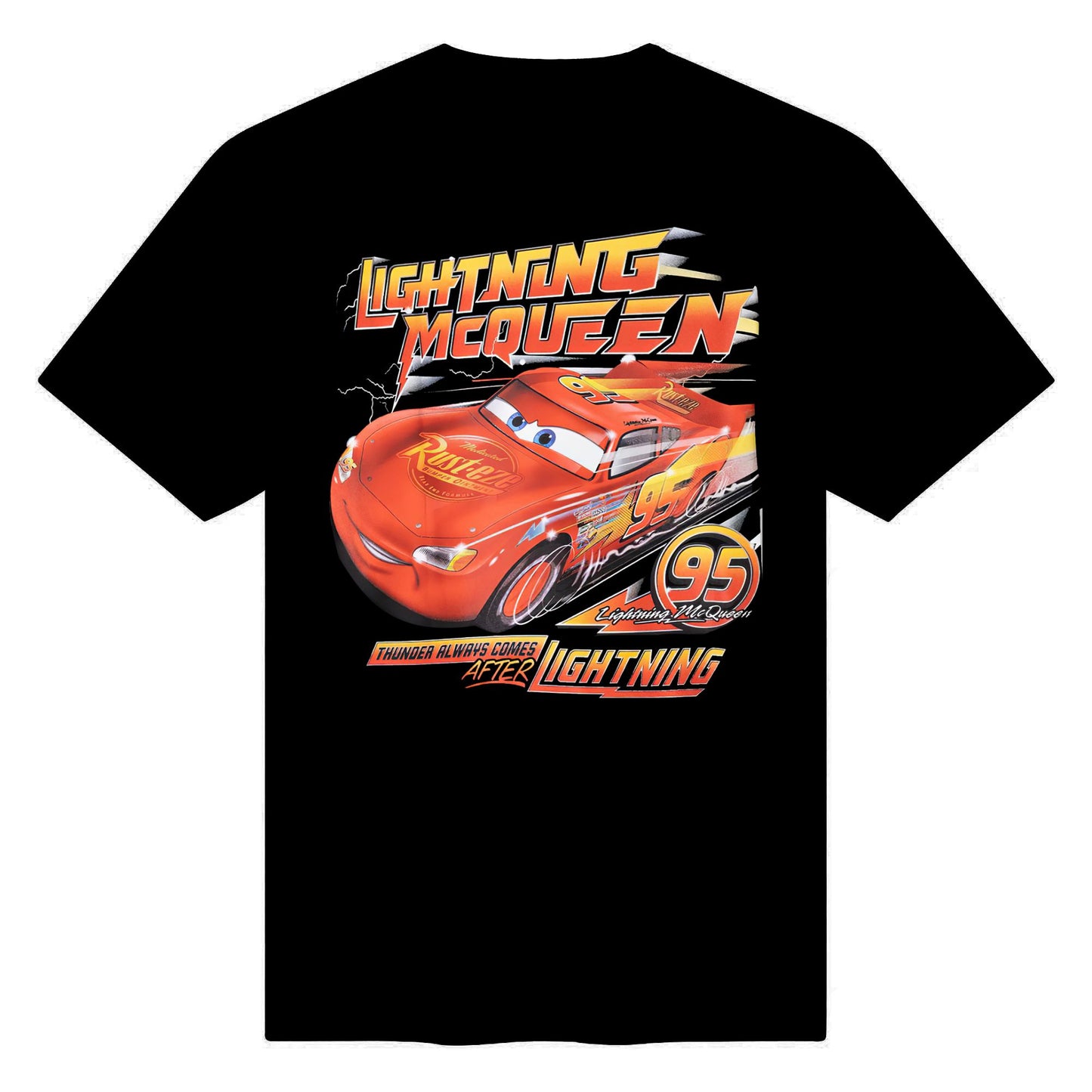 Cars Lightning MCQUEEN SHIRT GRAPHIC TEE OVERSIZE SHIRT couple t-shirts family wear