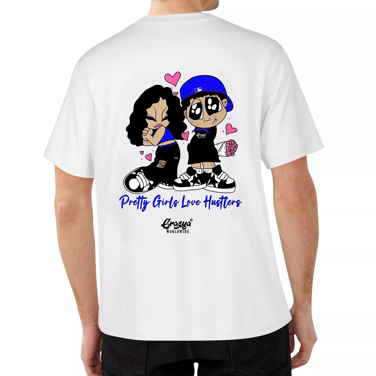 Grasya Pretty Girls Love Hustlers Premium Quality T-shirt men & women graphic shirt