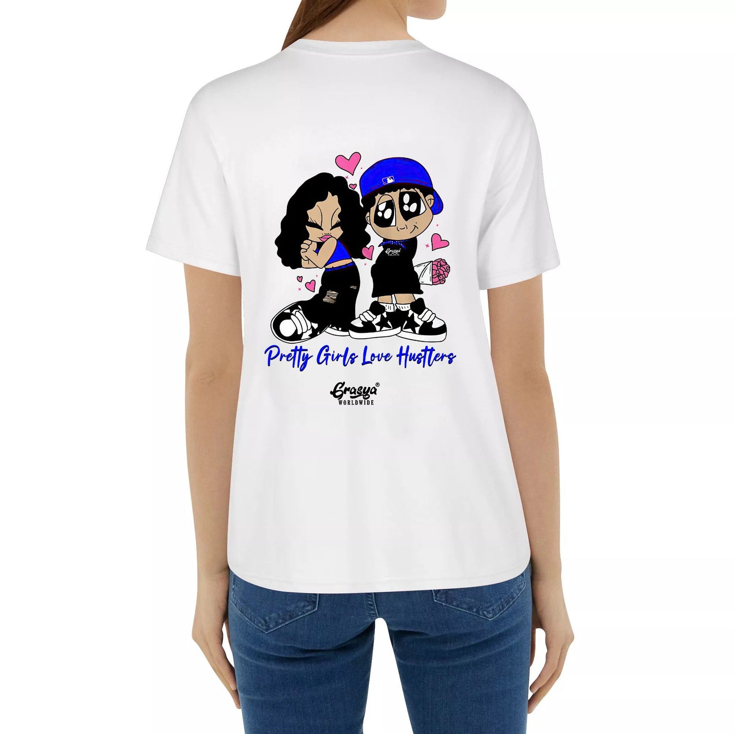 Grasya Pretty Girls Love Hustlers Premium Quality T-shirt men & women graphic shirt