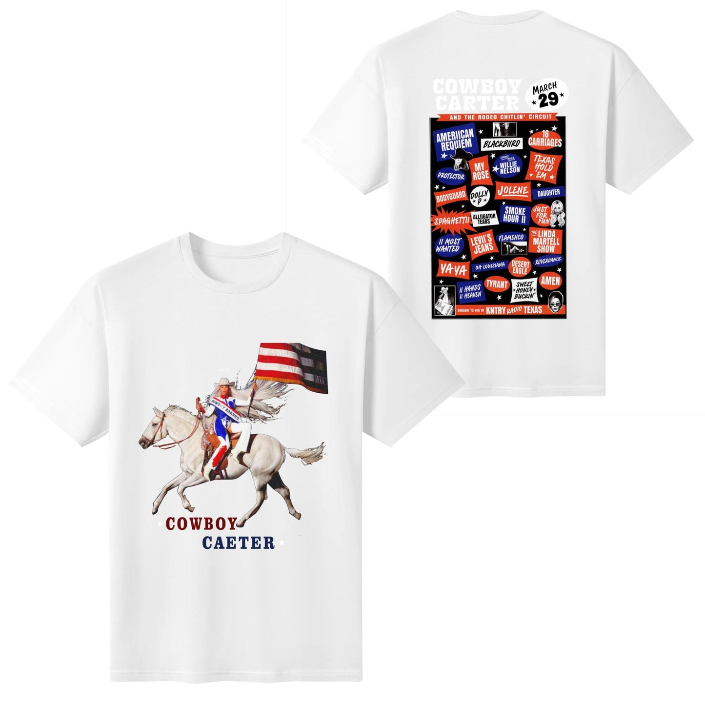 Beyoncé Cowboy Carter Merch Cotton T shirt Beyonce shirt