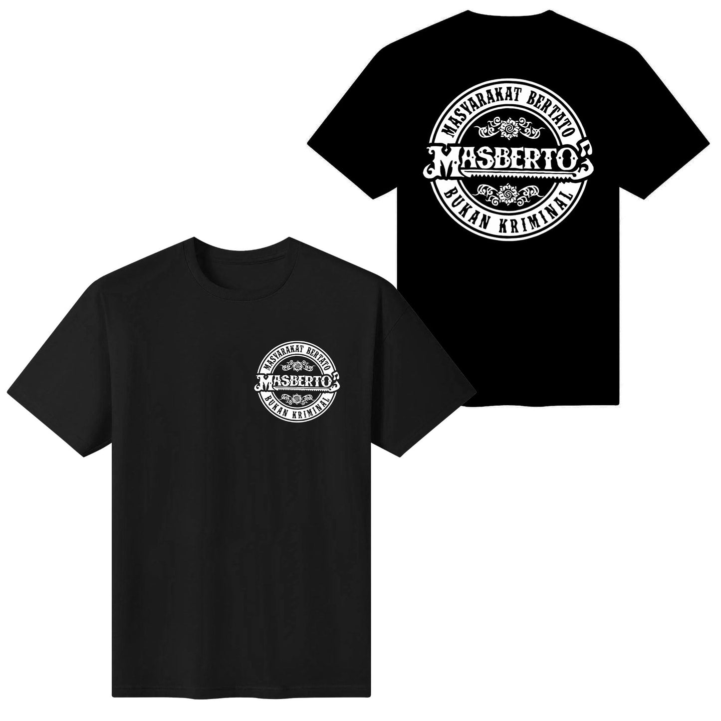 Kaos Masberto Baju Masberto Baju Sosial Tato Terbaru Kaos Unisex Kaos